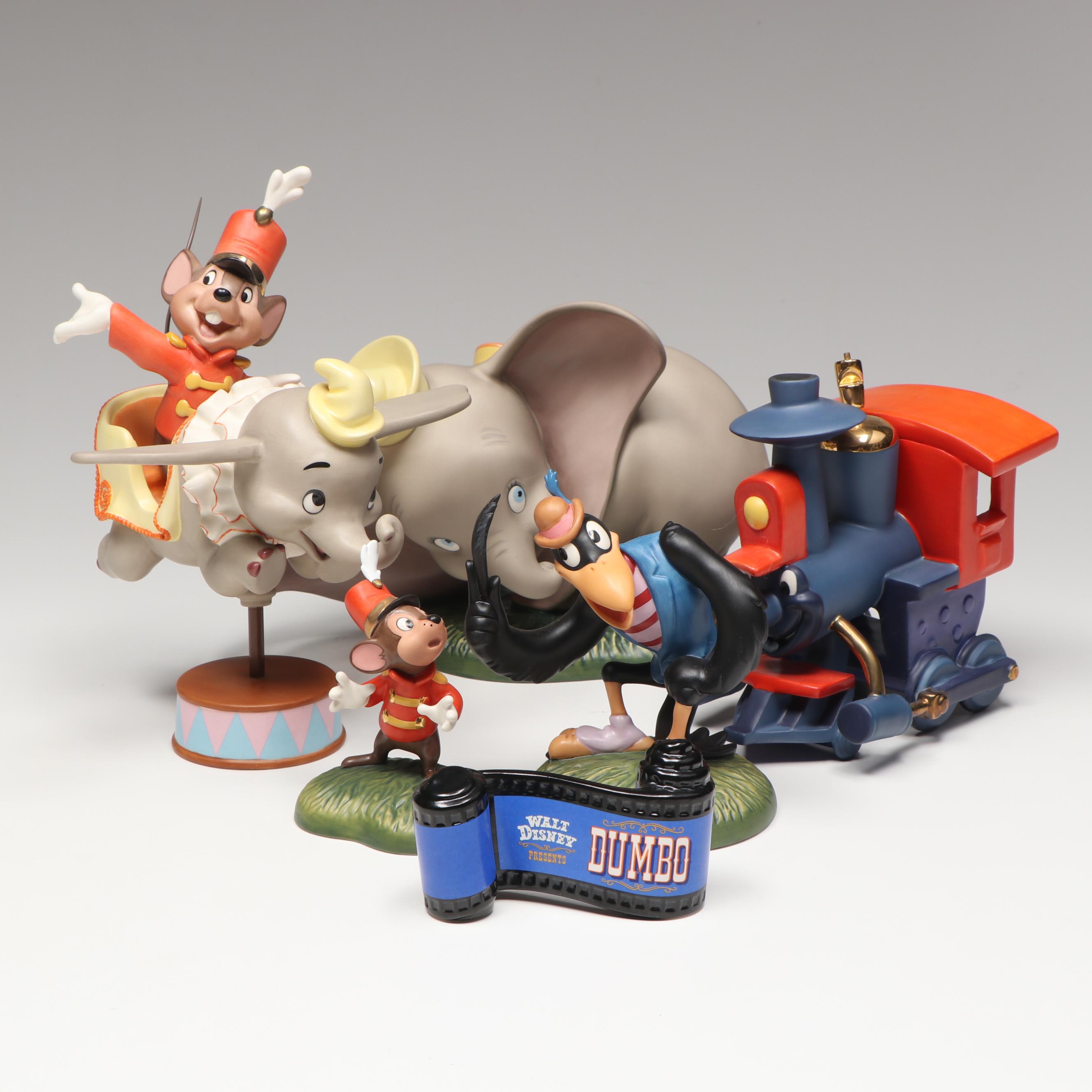 Disney "Trust Timothy" and More Dumbo Porcelain Figurines, 2000s