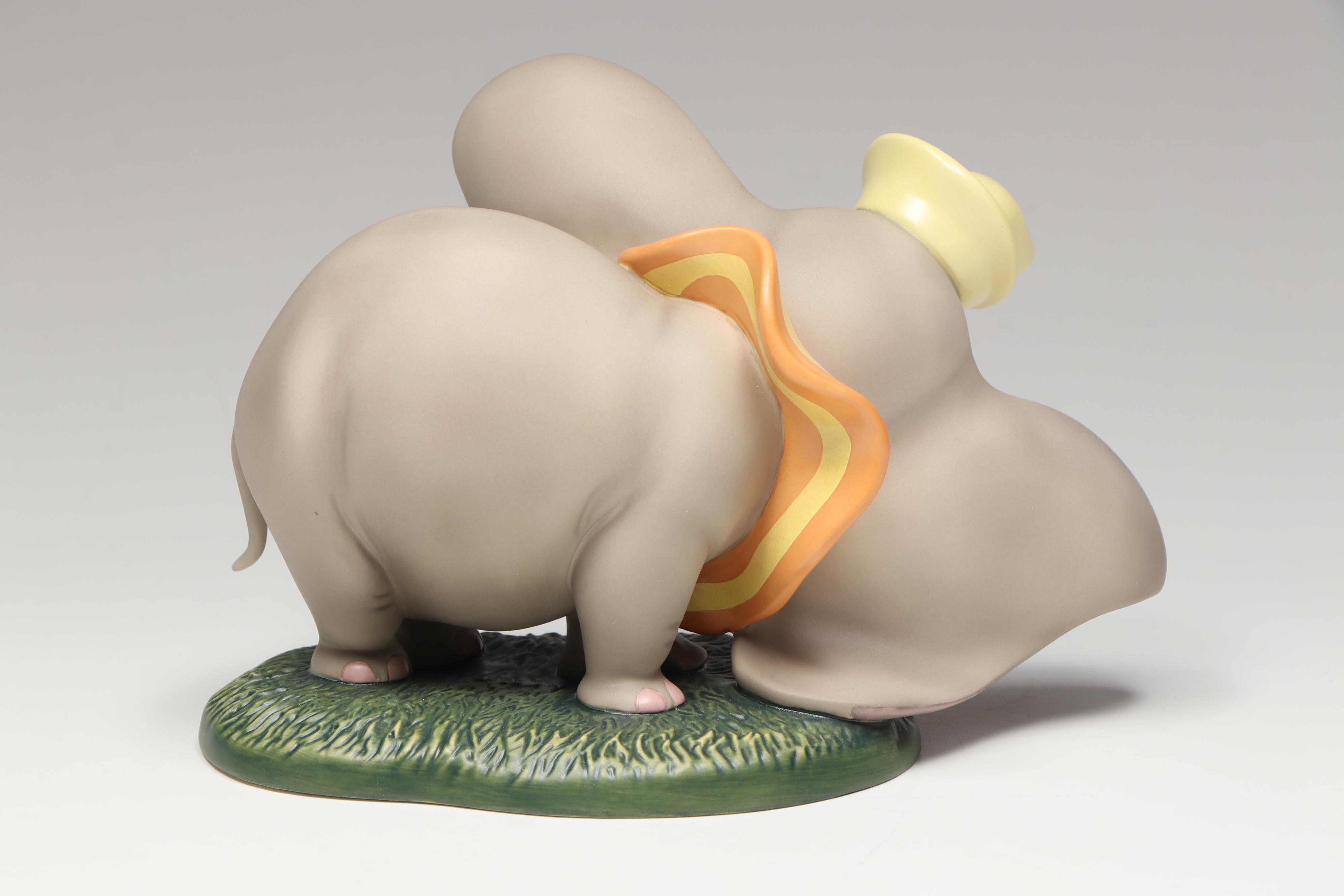 Disney "Trust Timothy" and More Dumbo Porcelain Figurines, 2000s