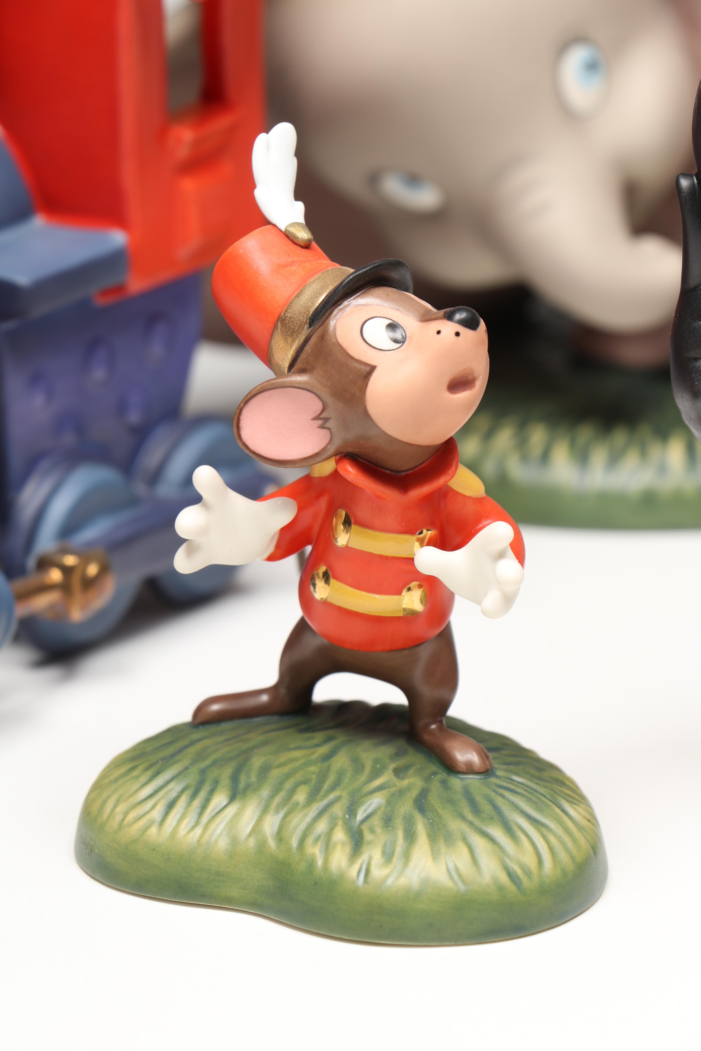 Disney "Trust Timothy" and More Dumbo Porcelain Figurines, 2000s