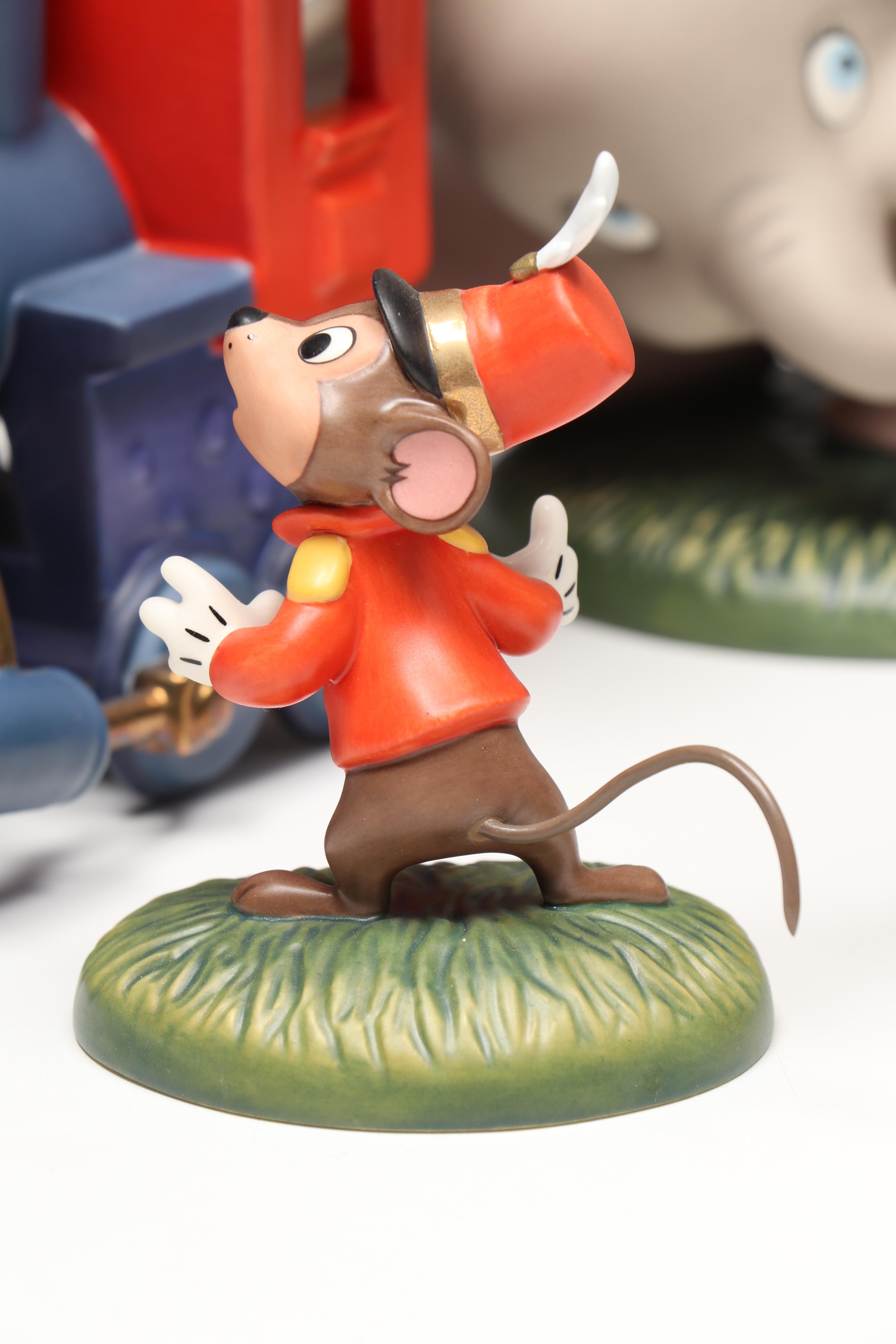 Disney "Trust Timothy" and More Dumbo Porcelain Figurines, 2000s