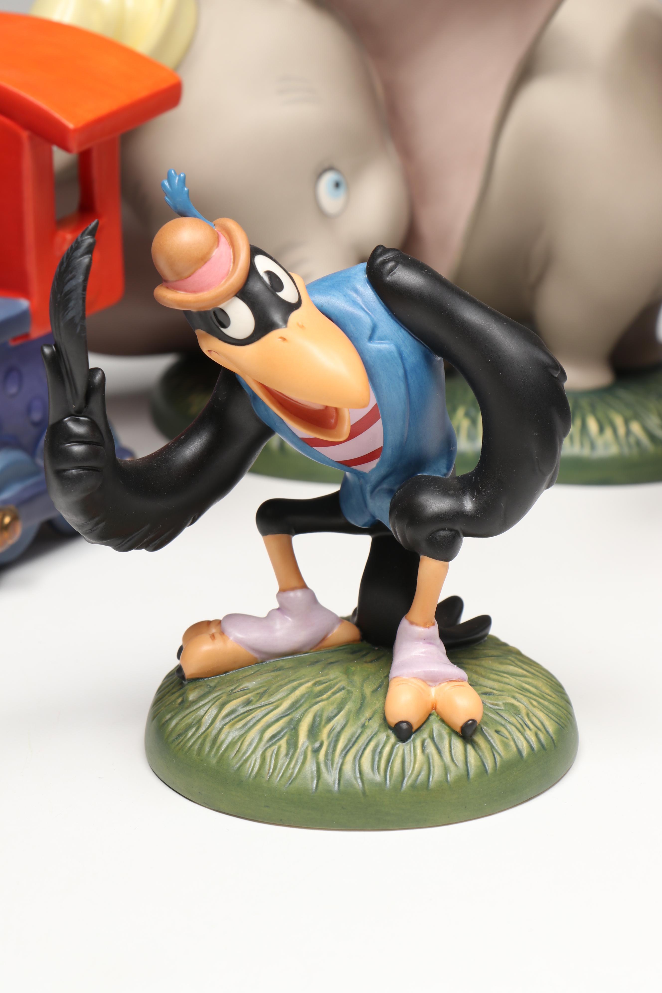 Disney "Trust Timothy" and More Dumbo Porcelain Figurines, 2000s