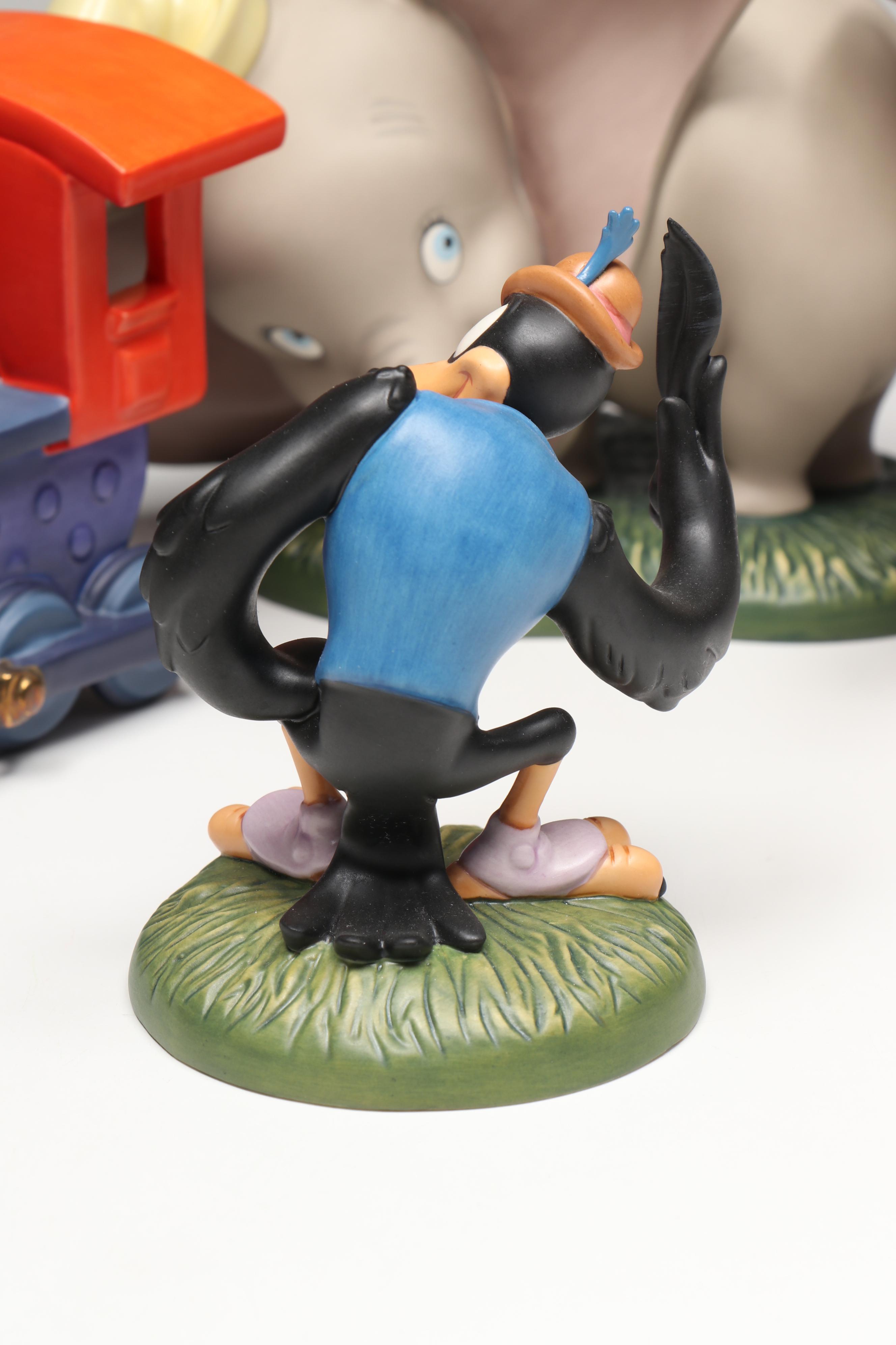 Disney "Trust Timothy" and More Dumbo Porcelain Figurines, 2000s