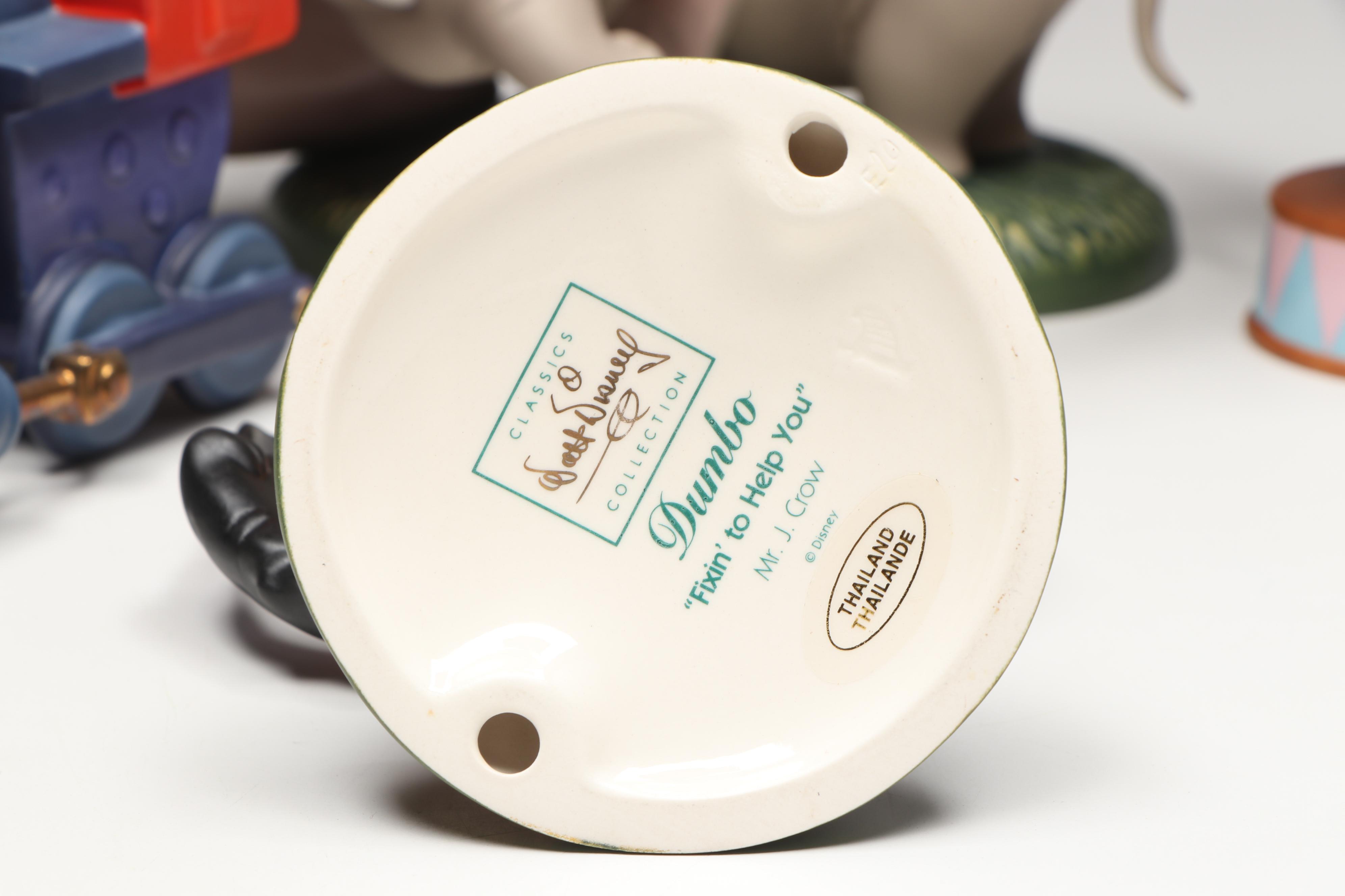 Disney "Trust Timothy" and More Dumbo Porcelain Figurines, 2000s