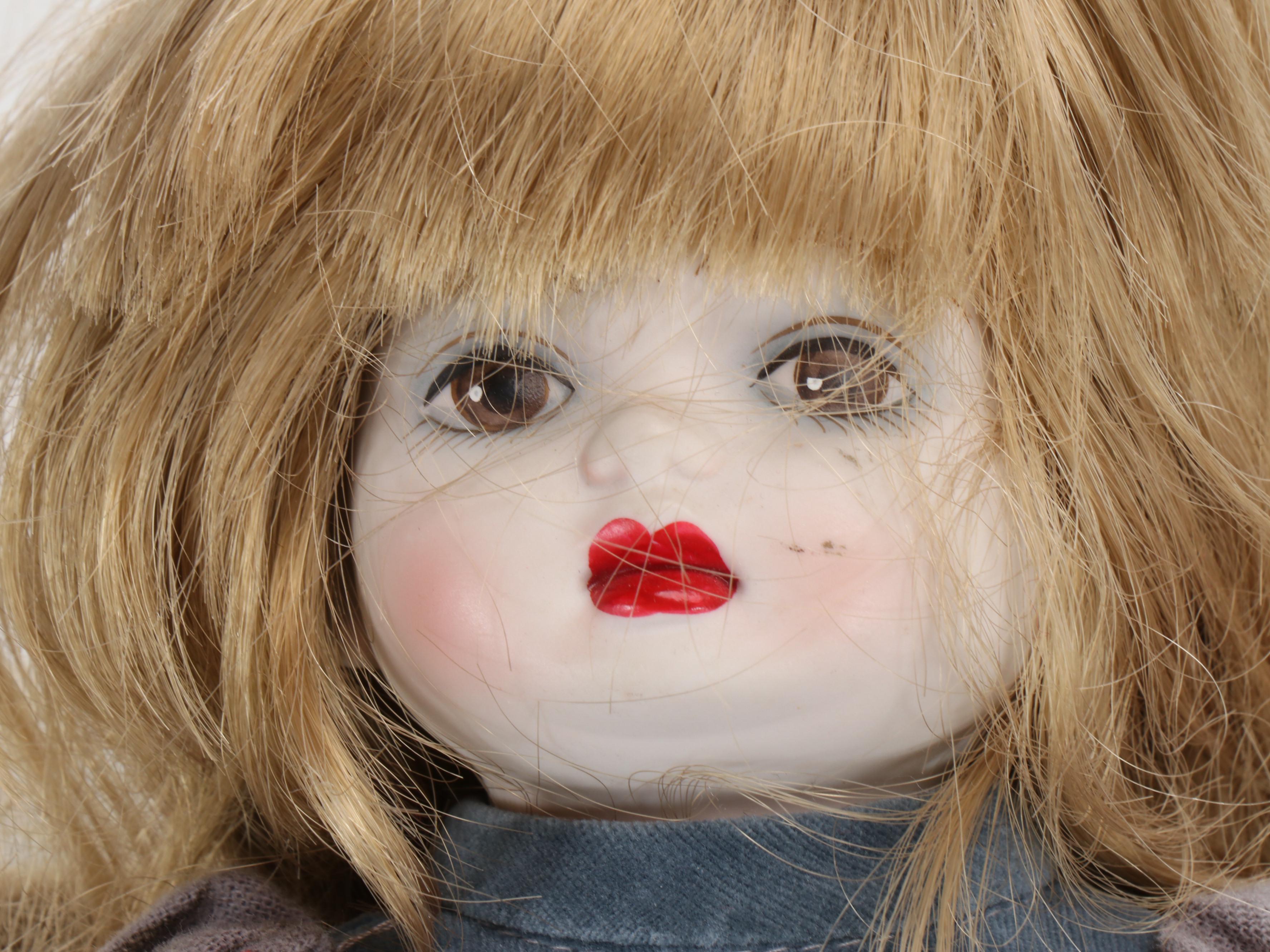 Children's Miniature Toy Kitchen Appliances and Dolls in Carriage