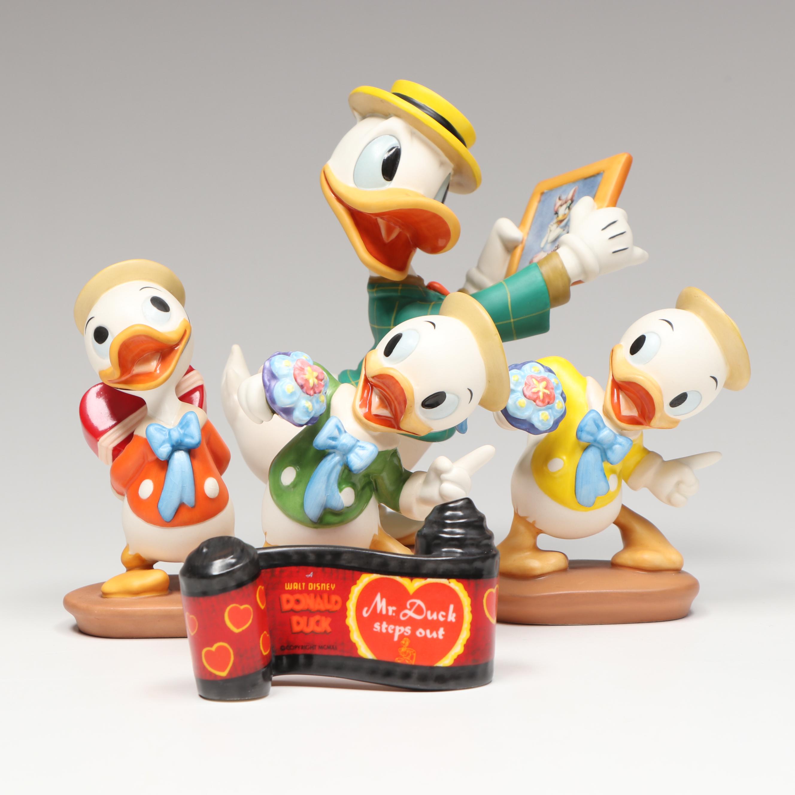 Disney Mr. Duck Steps Out "With Love from Daisy" and More Porcelain Figurines