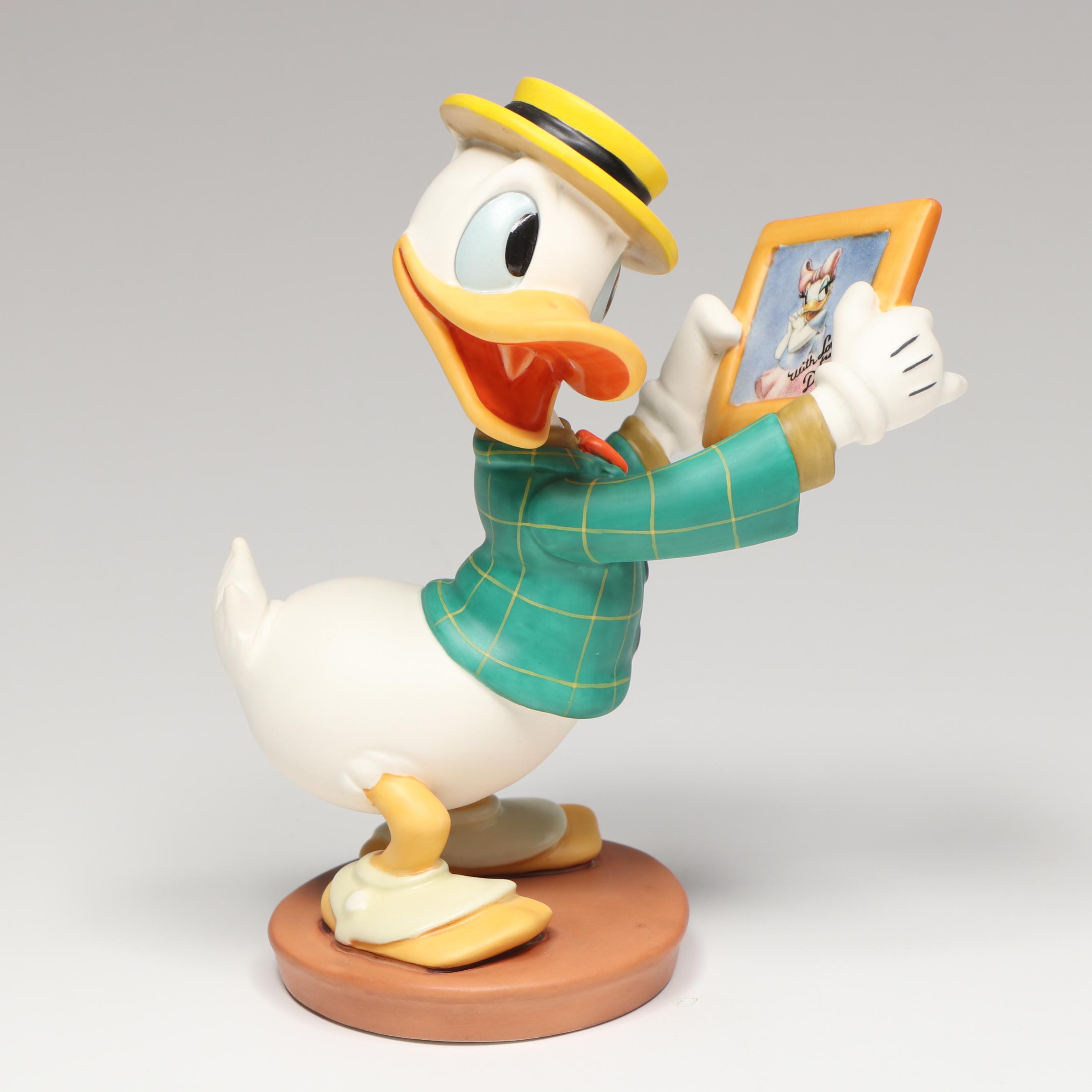 Disney Mr. Duck Steps Out "With Love from Daisy" and More Porcelain Figurines