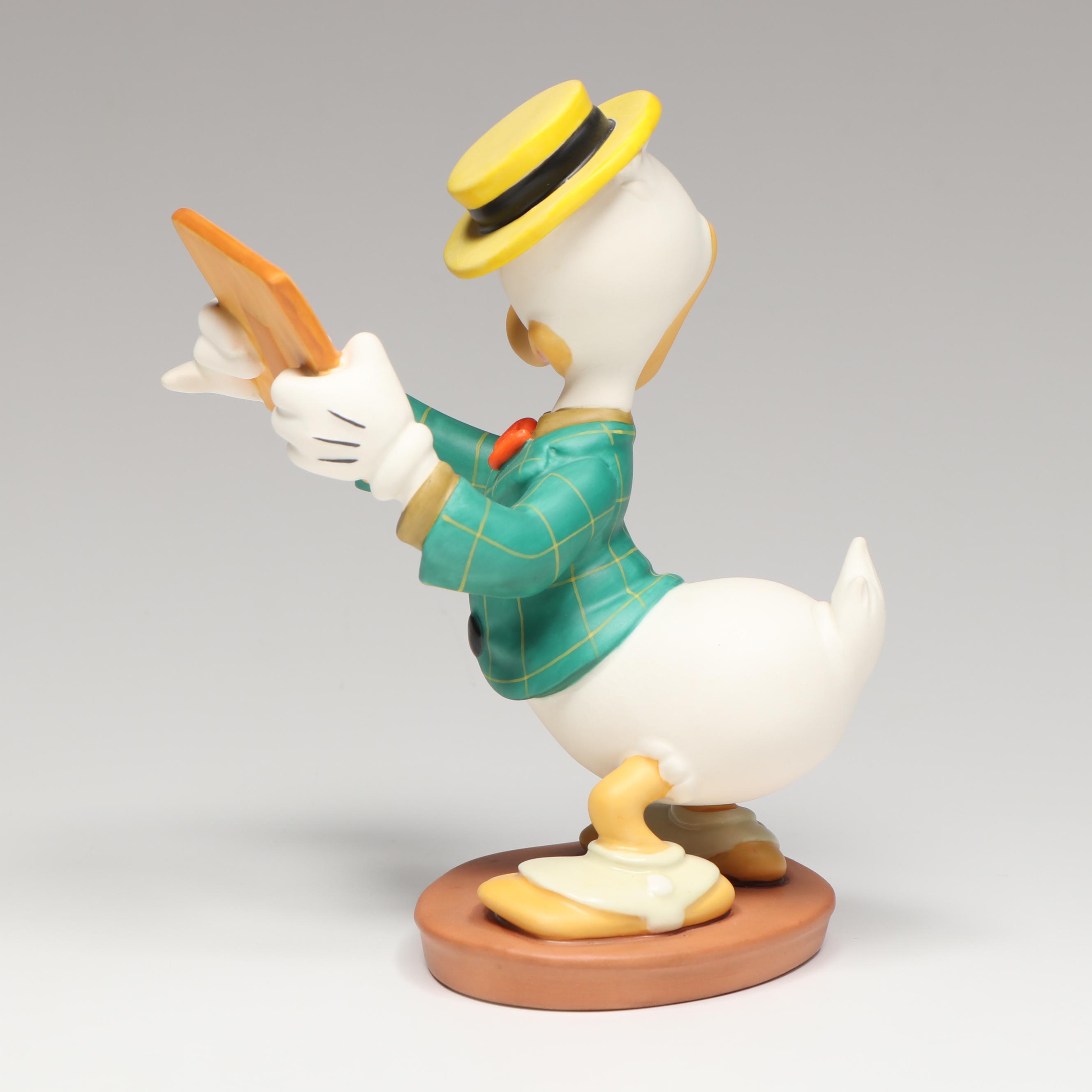 Disney Mr. Duck Steps Out "With Love from Daisy" and More Porcelain Figurines