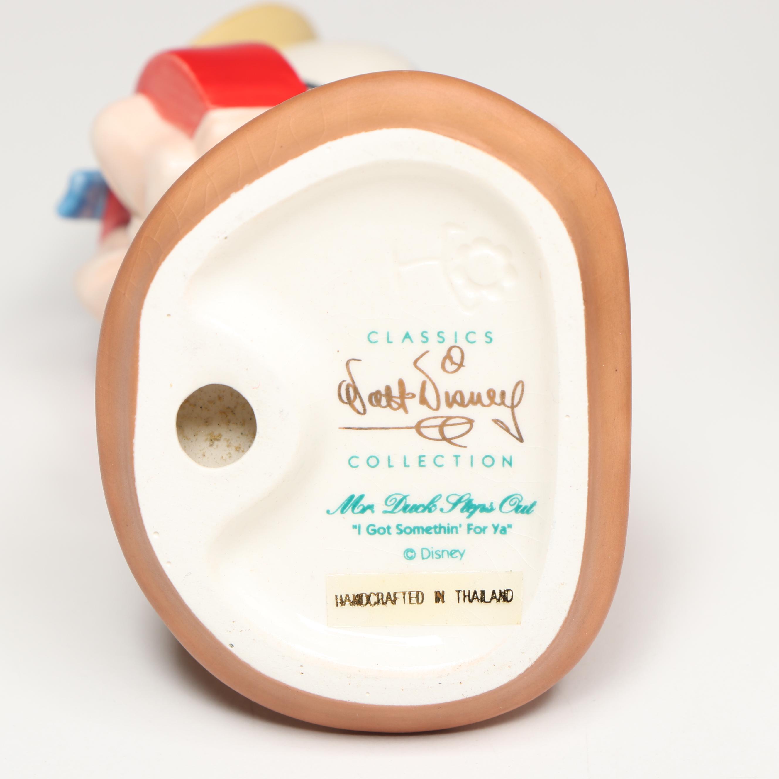 Disney Mr. Duck Steps Out "With Love from Daisy" and More Porcelain Figurines