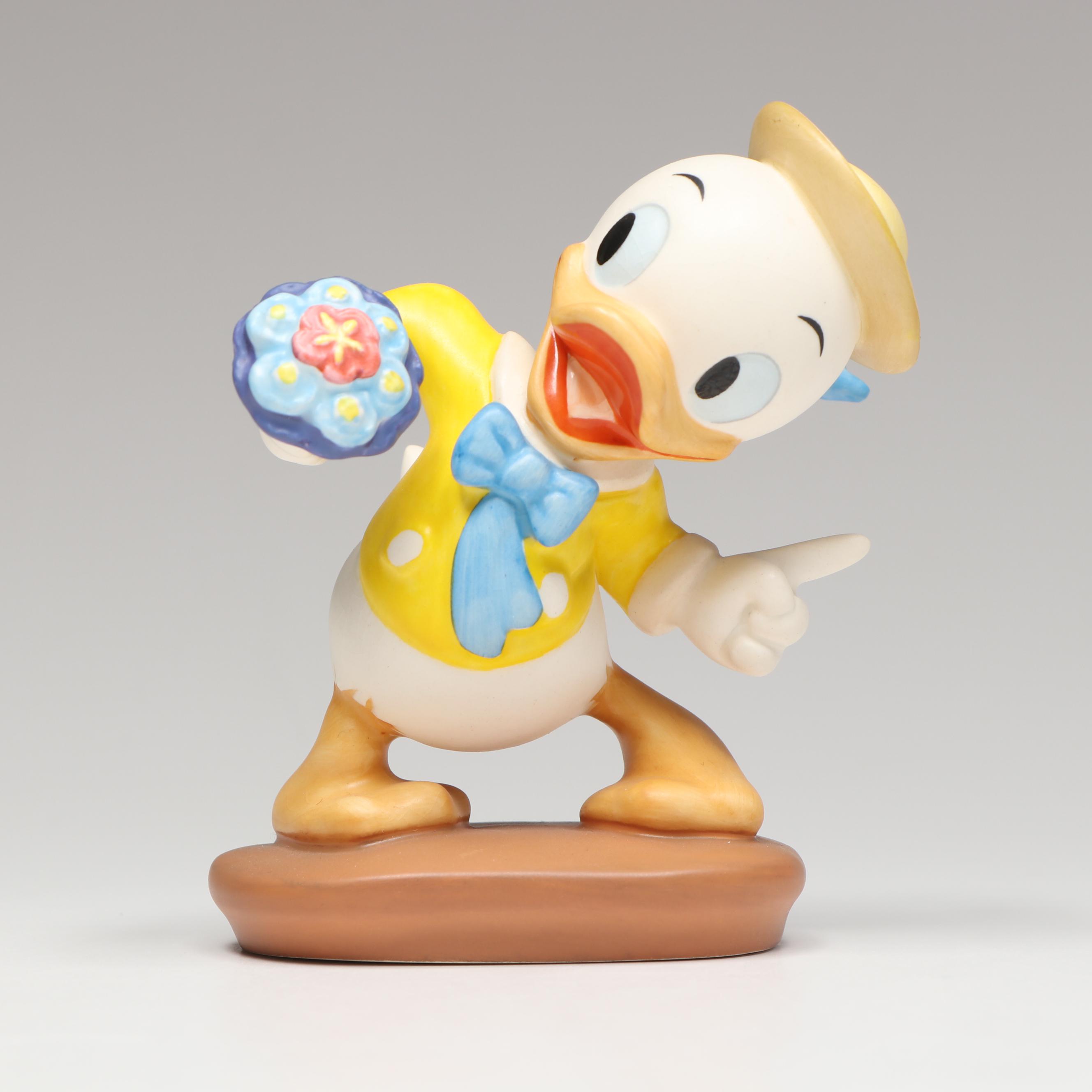 Disney Mr. Duck Steps Out "With Love from Daisy" and More Porcelain Figurines
