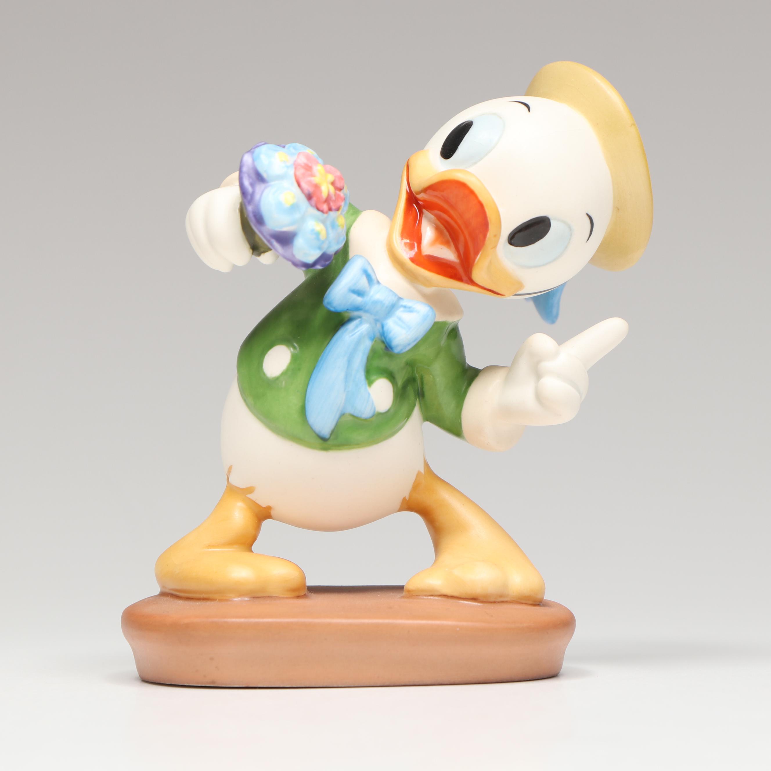 Disney Mr. Duck Steps Out "With Love from Daisy" and More Porcelain Figurines