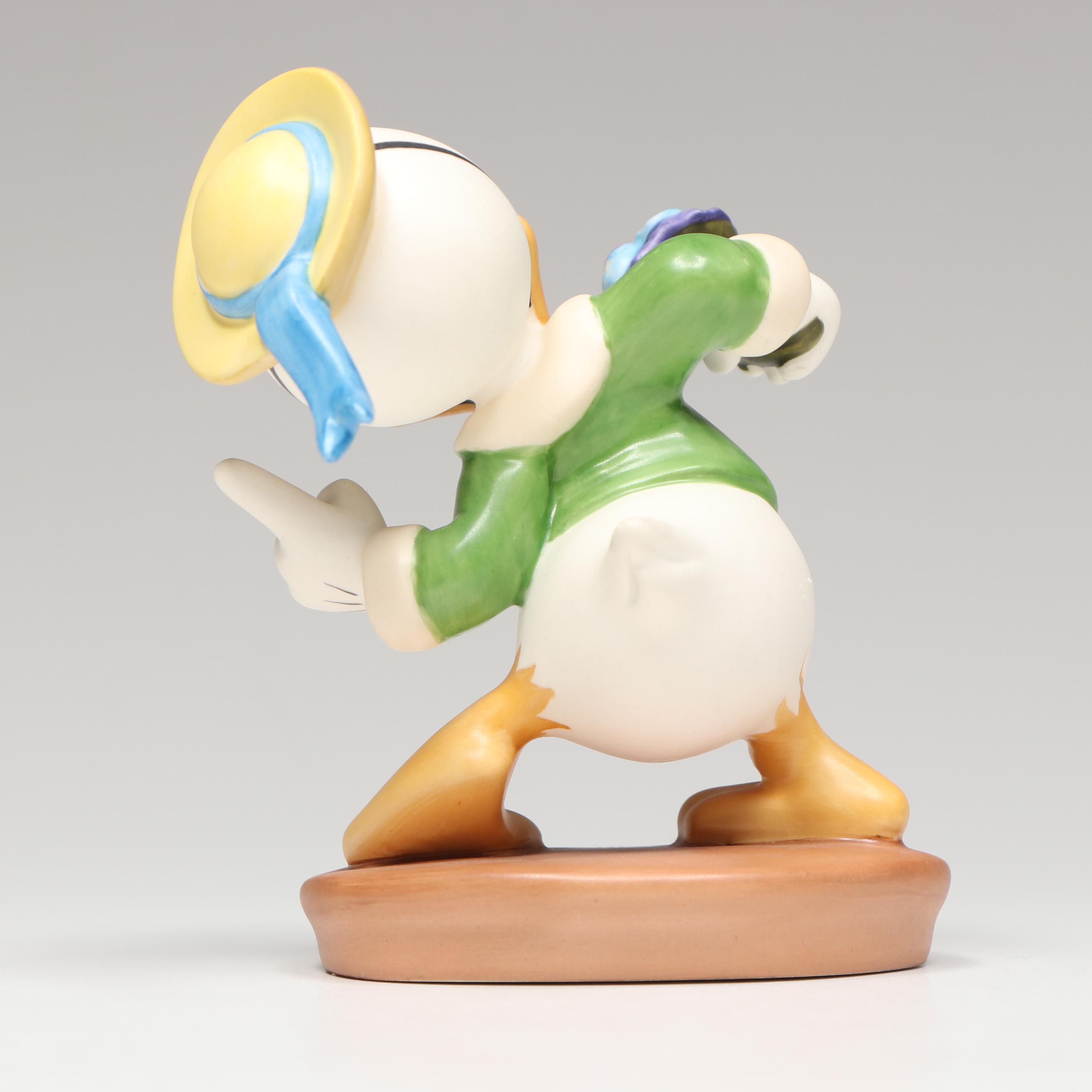 Disney Mr. Duck Steps Out "With Love from Daisy" and More Porcelain Figurines