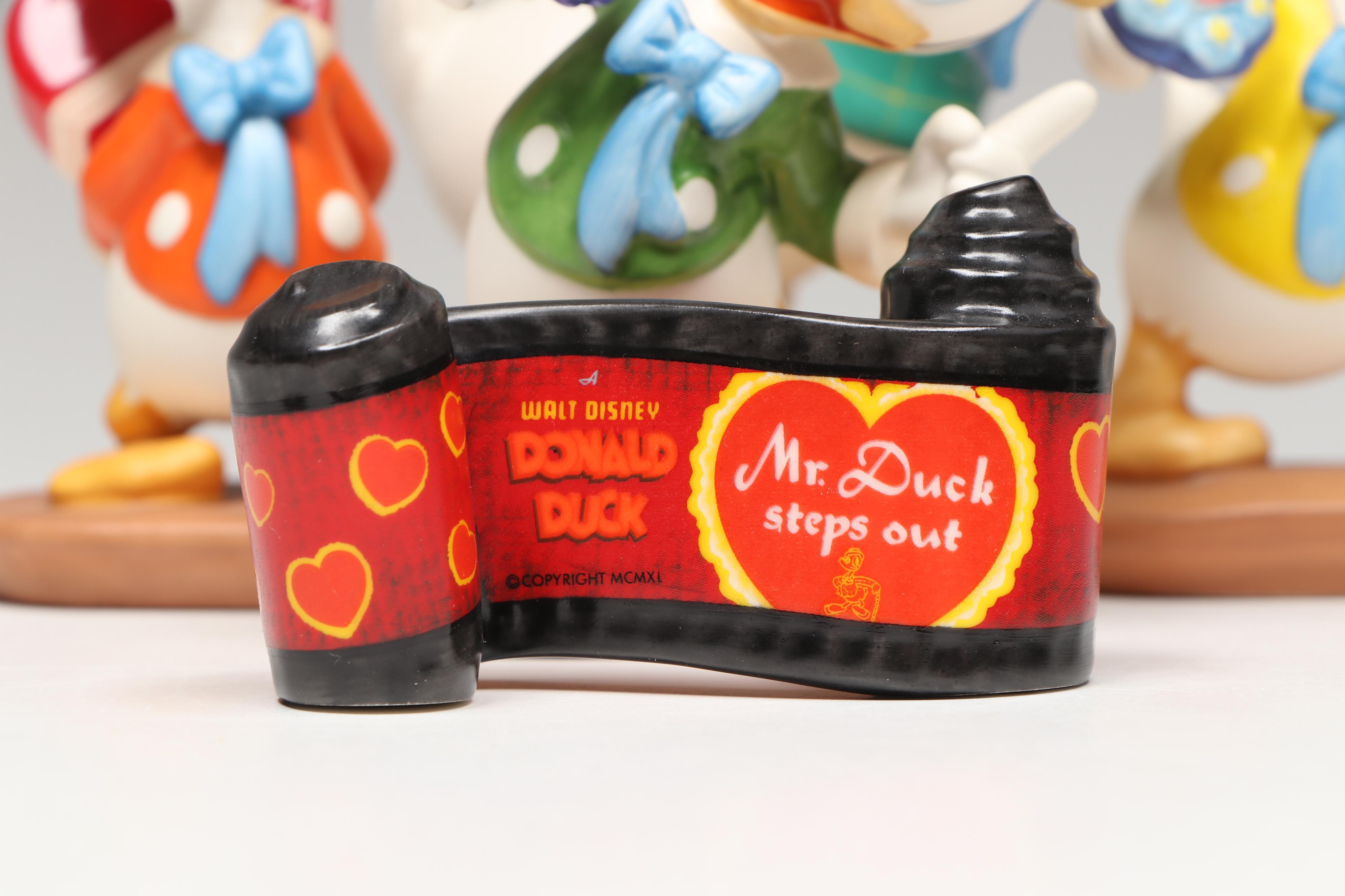 Disney Mr. Duck Steps Out "With Love from Daisy" and More Porcelain Figurines