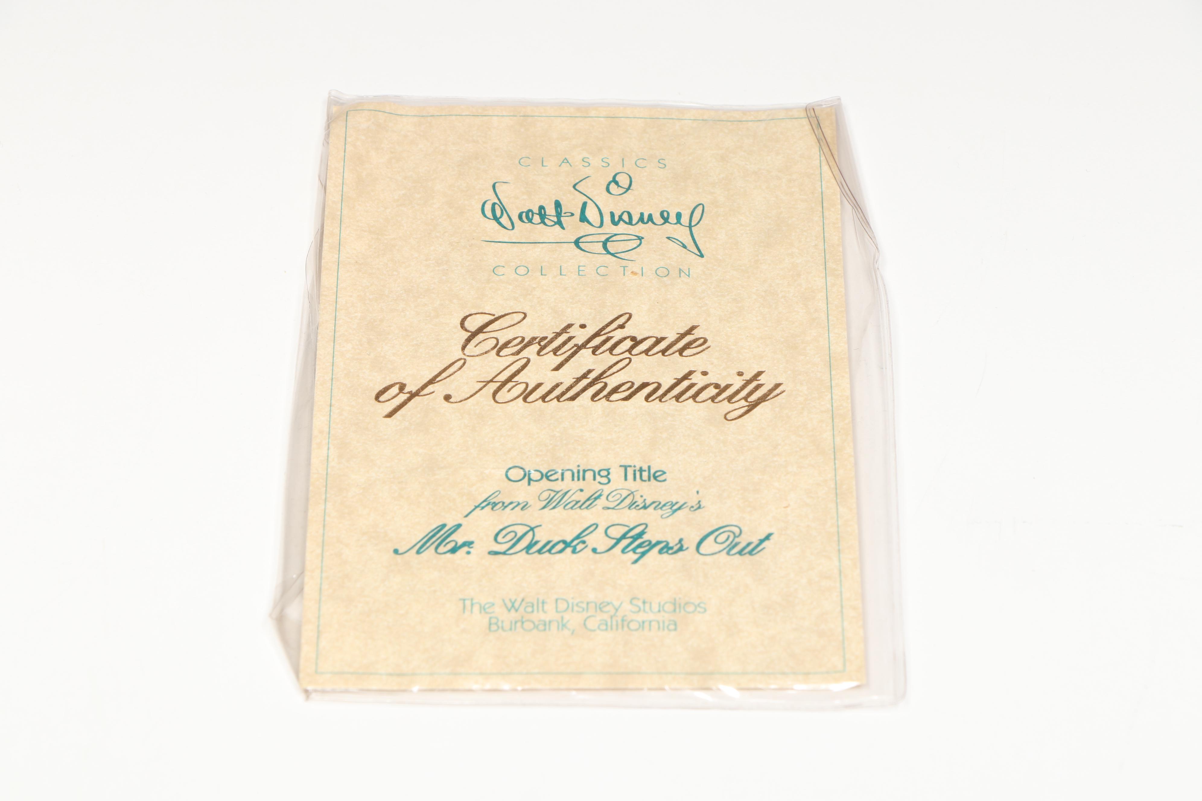 Disney Mr. Duck Steps Out "With Love from Daisy" and More Porcelain Figurines