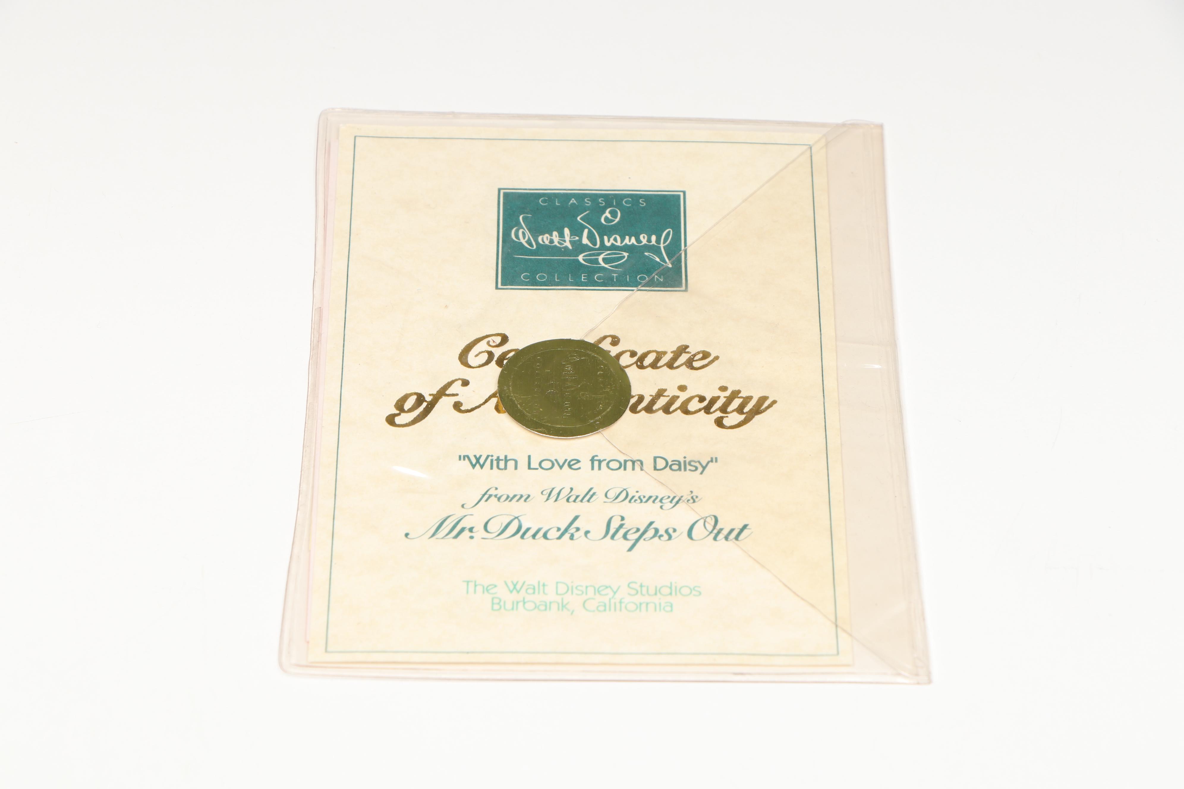 Disney Mr. Duck Steps Out "With Love from Daisy" and More Porcelain Figurines