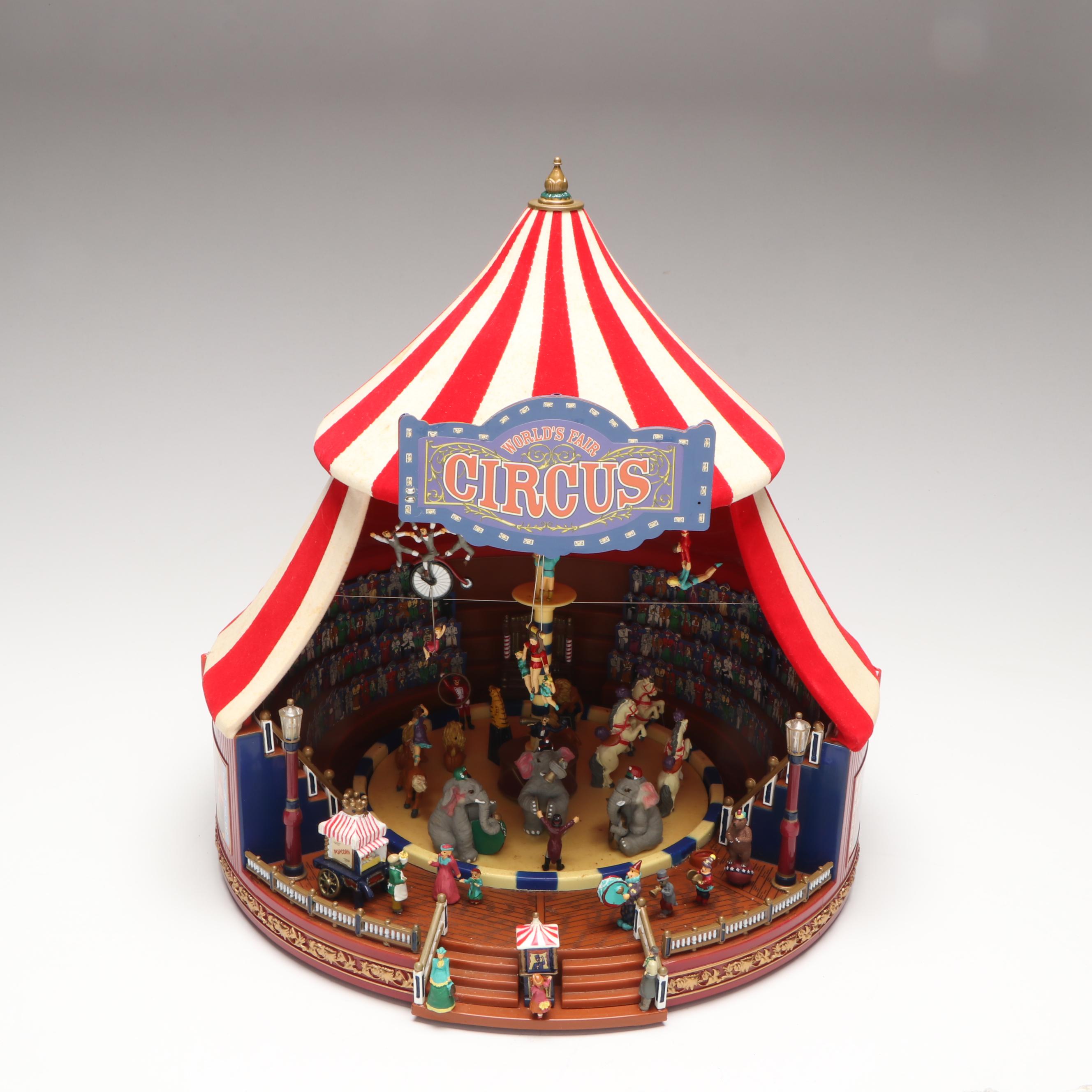 Mr. Christmas "World's Fair" Animated Big Top Circus Tent, 2011
