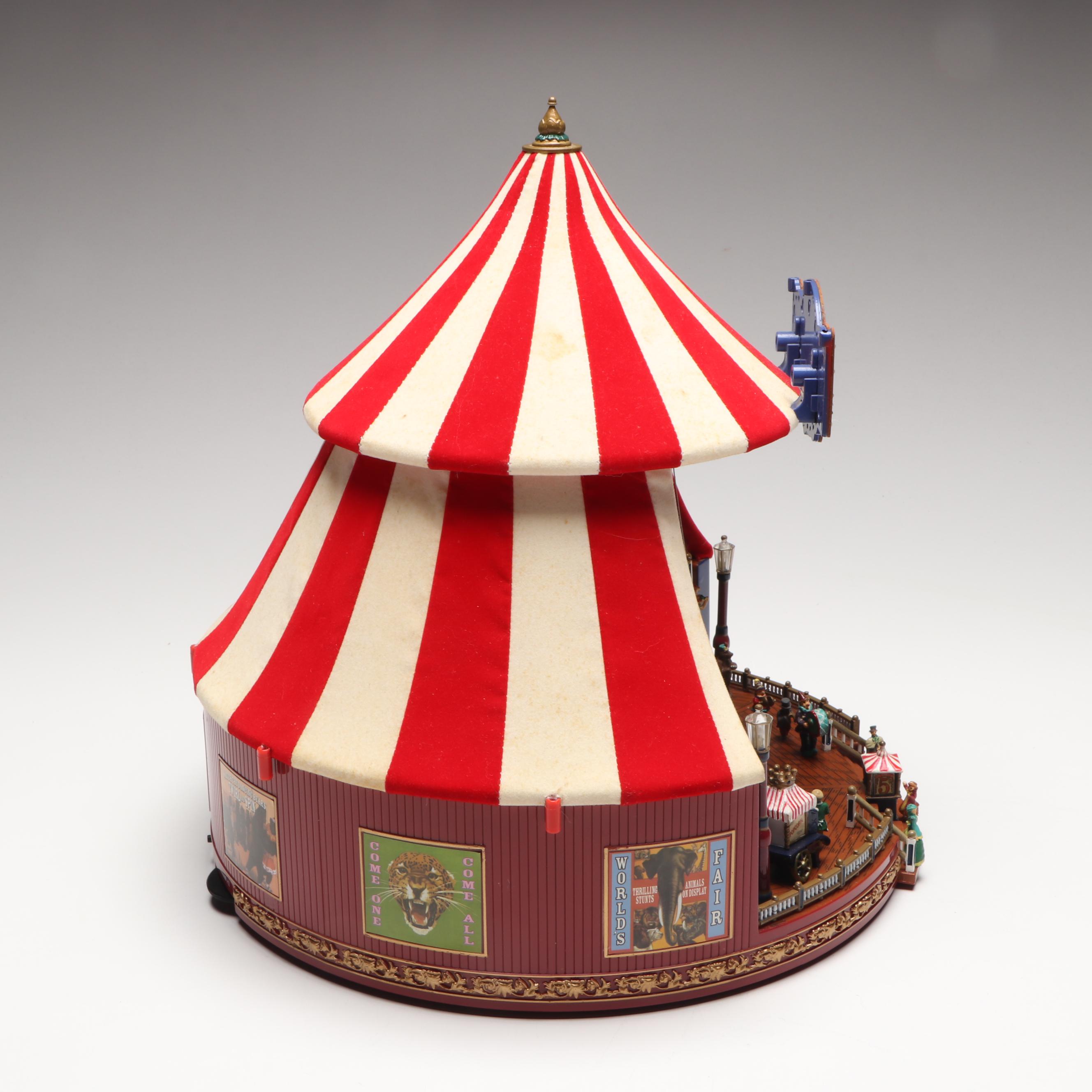 Mr. Christmas "World's Fair" Animated Big Top Circus Tent, 2011