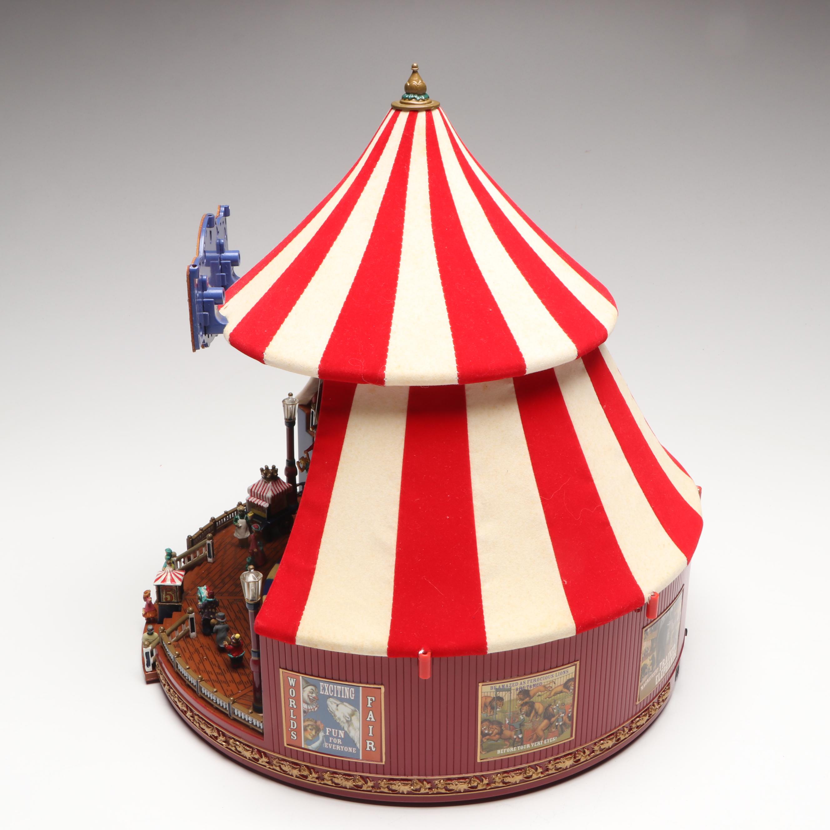 Mr. Christmas "World's Fair" Animated Big Top Circus Tent, 2011