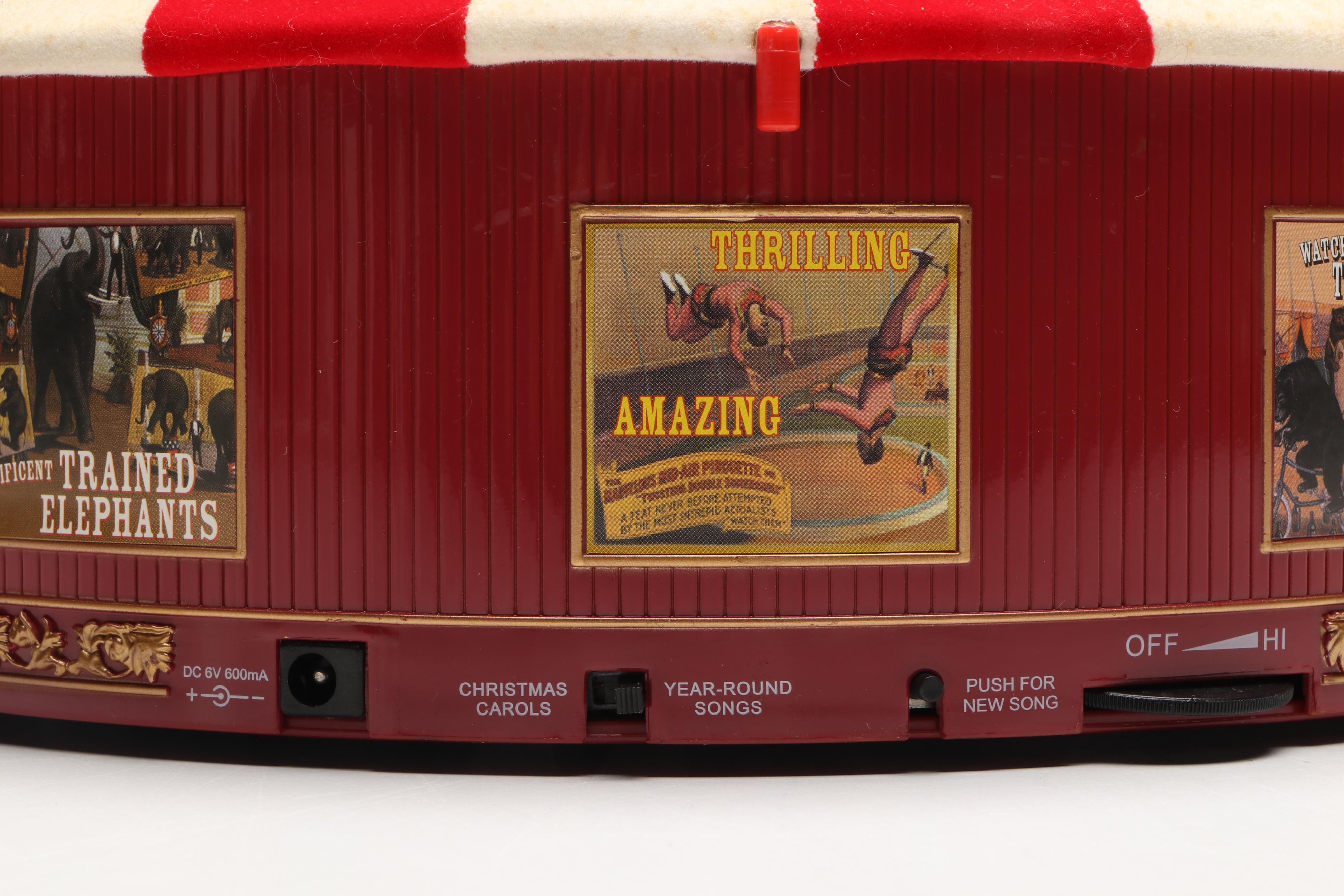 Mr. Christmas "World's Fair" Animated Big Top Circus Tent, 2011