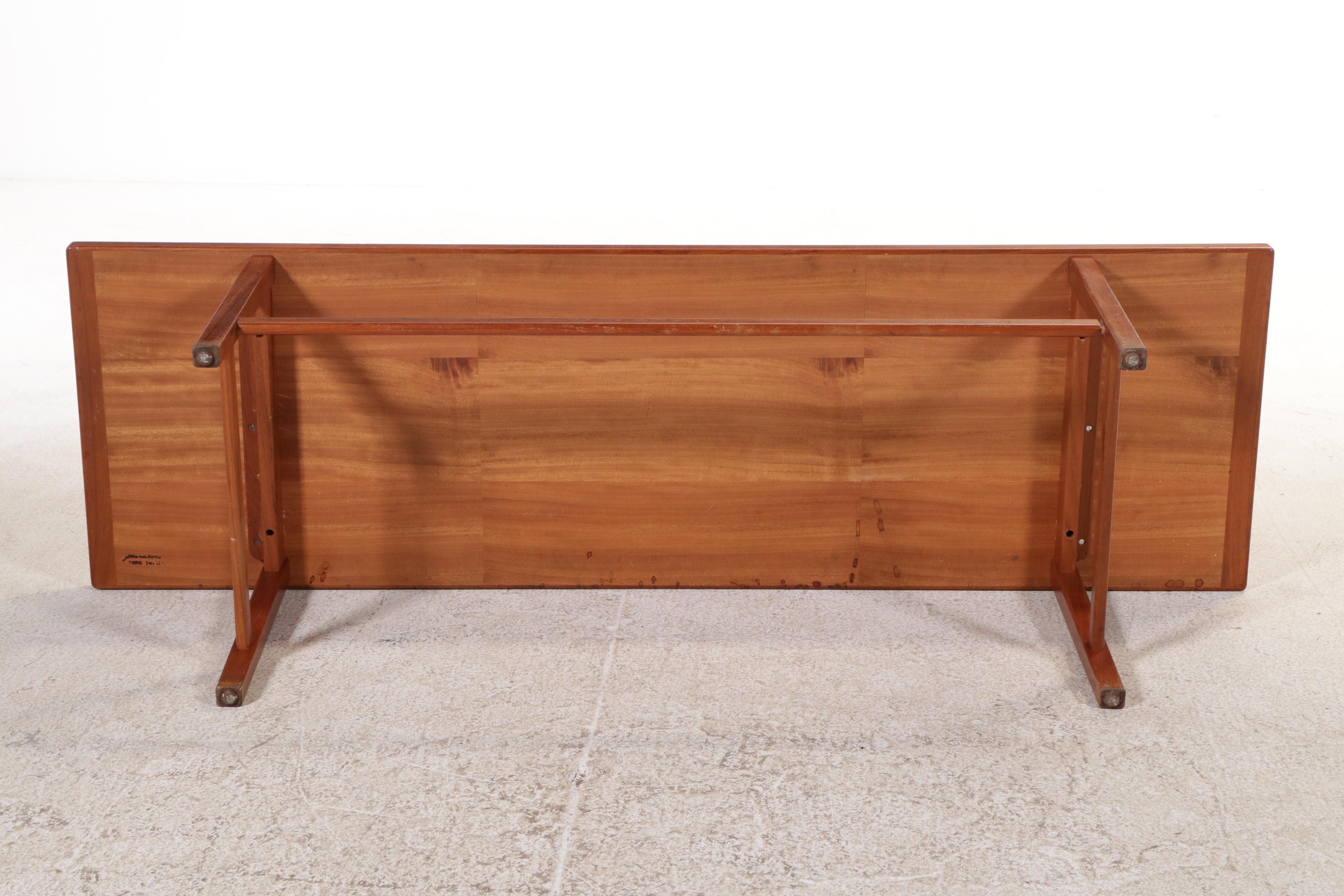 Skaraborgs Swedish Modern Teak Coffee Table, Mid to Late 20th Century