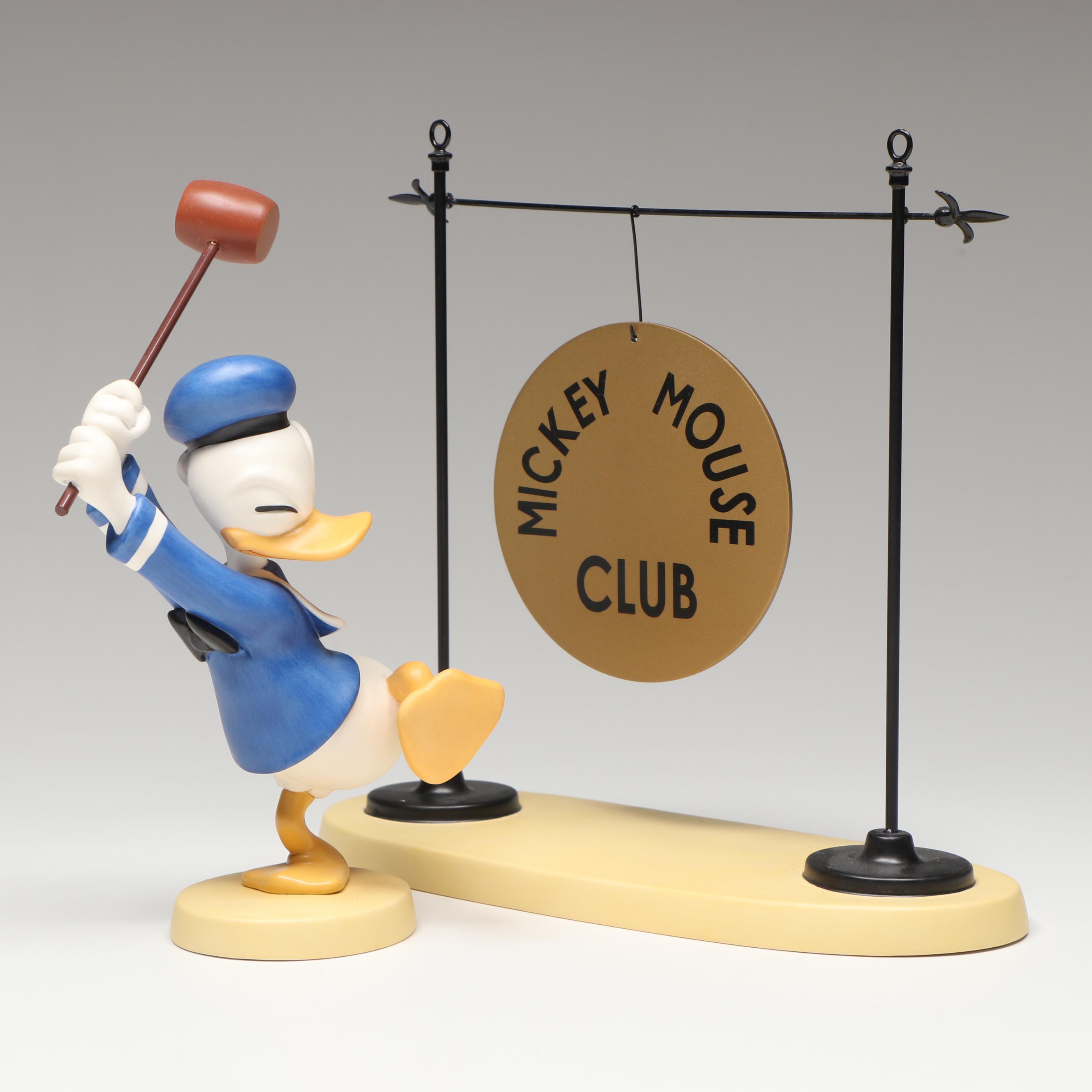 Disney Mickey Mouse Club "The Big Finish" Signed 50th Anniversary Figurine, 2005