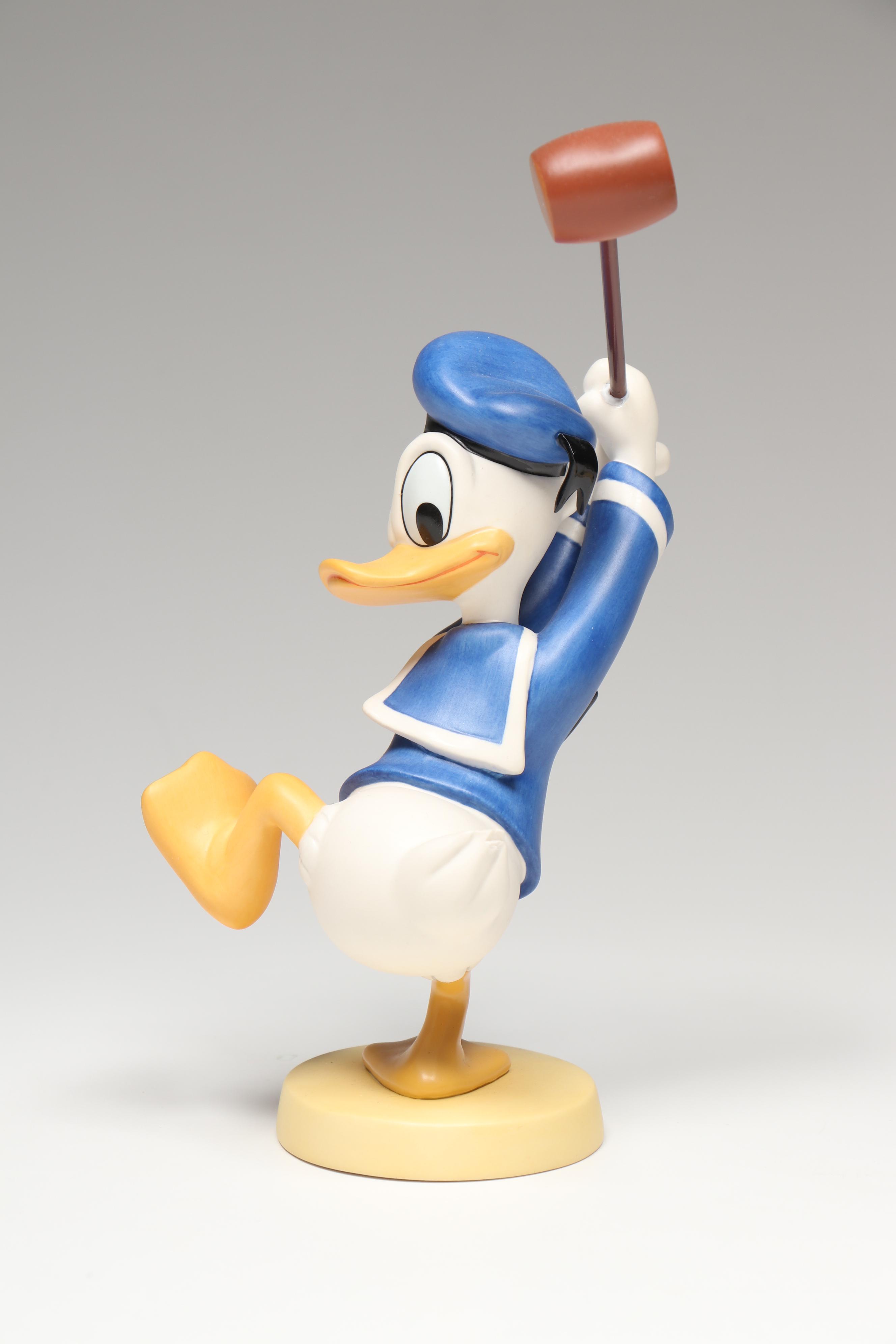 Disney Mickey Mouse Club "The Big Finish" Signed 50th Anniversary Figurine, 2005