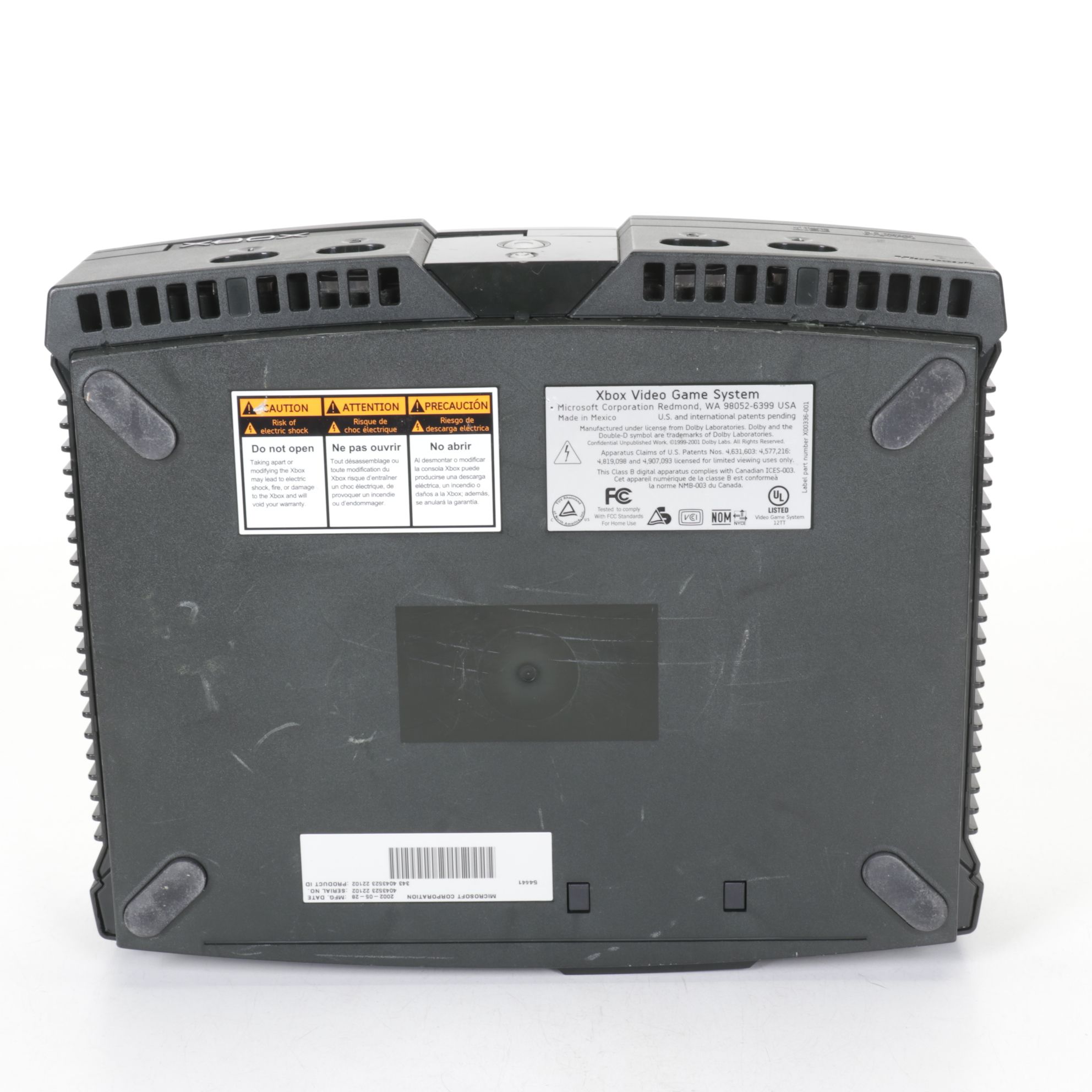 Microsoft Original XBOX Console with Controller and Games