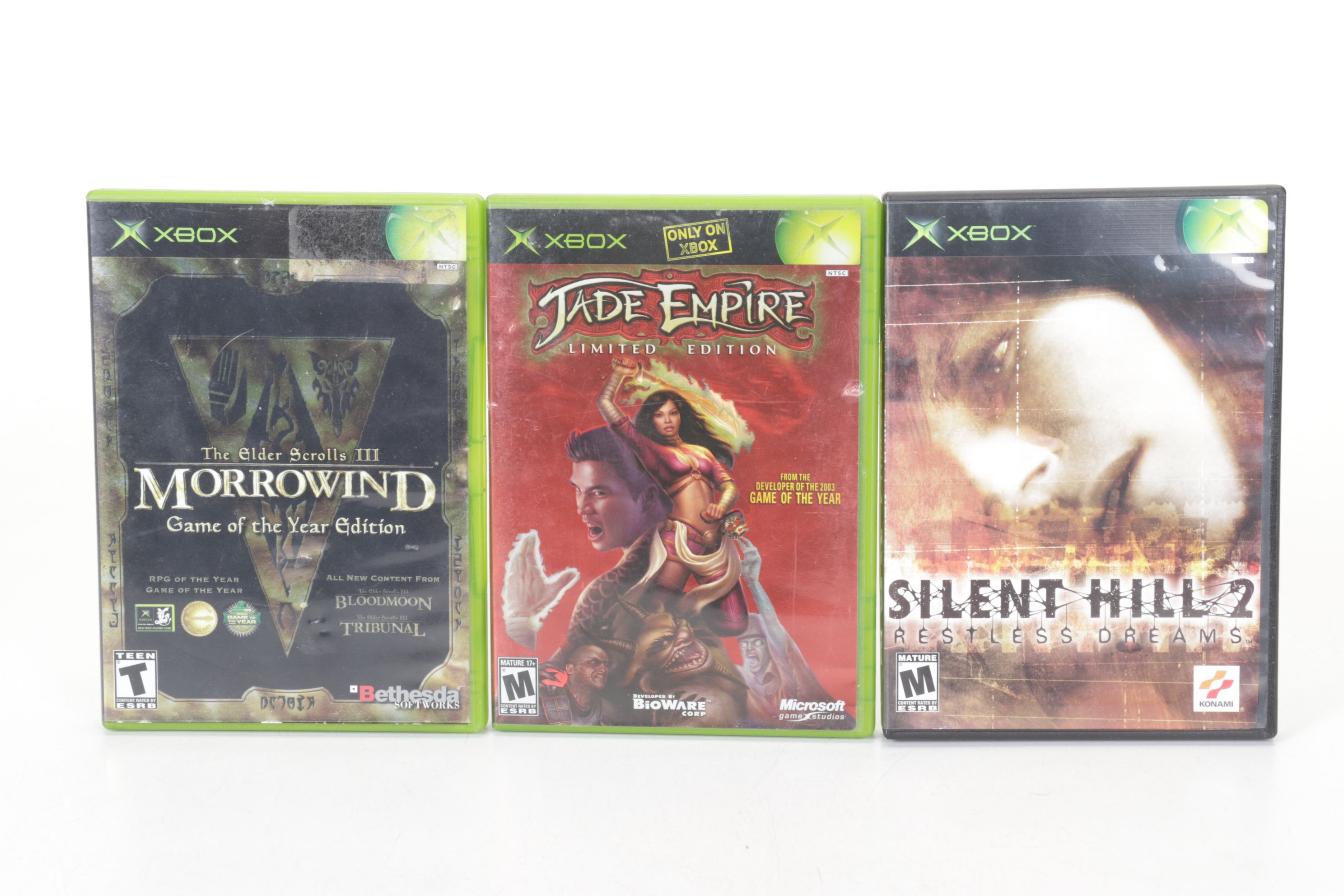 Microsoft Original XBOX Console with Controller and Games