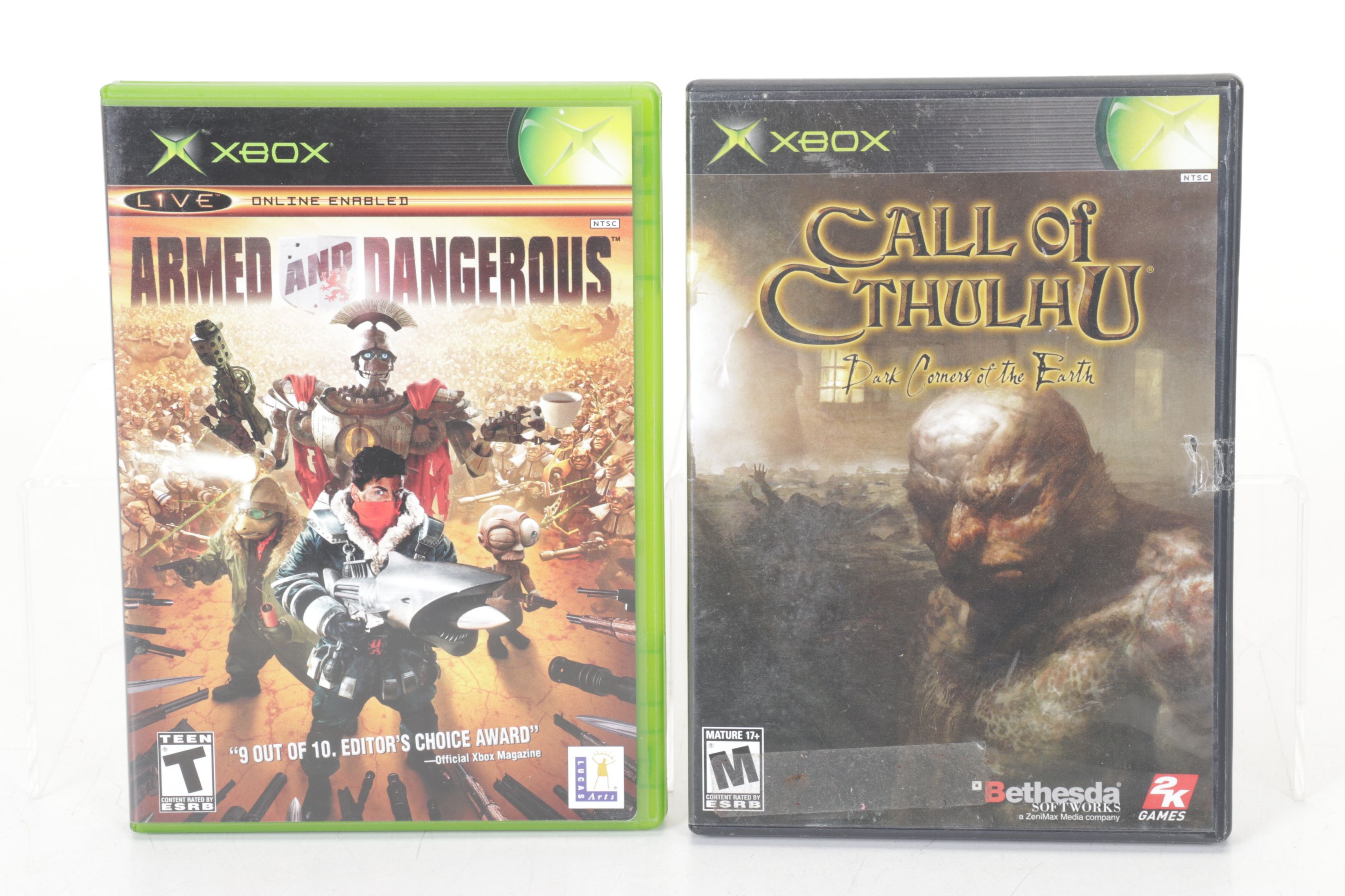 Microsoft Original XBOX Console with Controller and Games