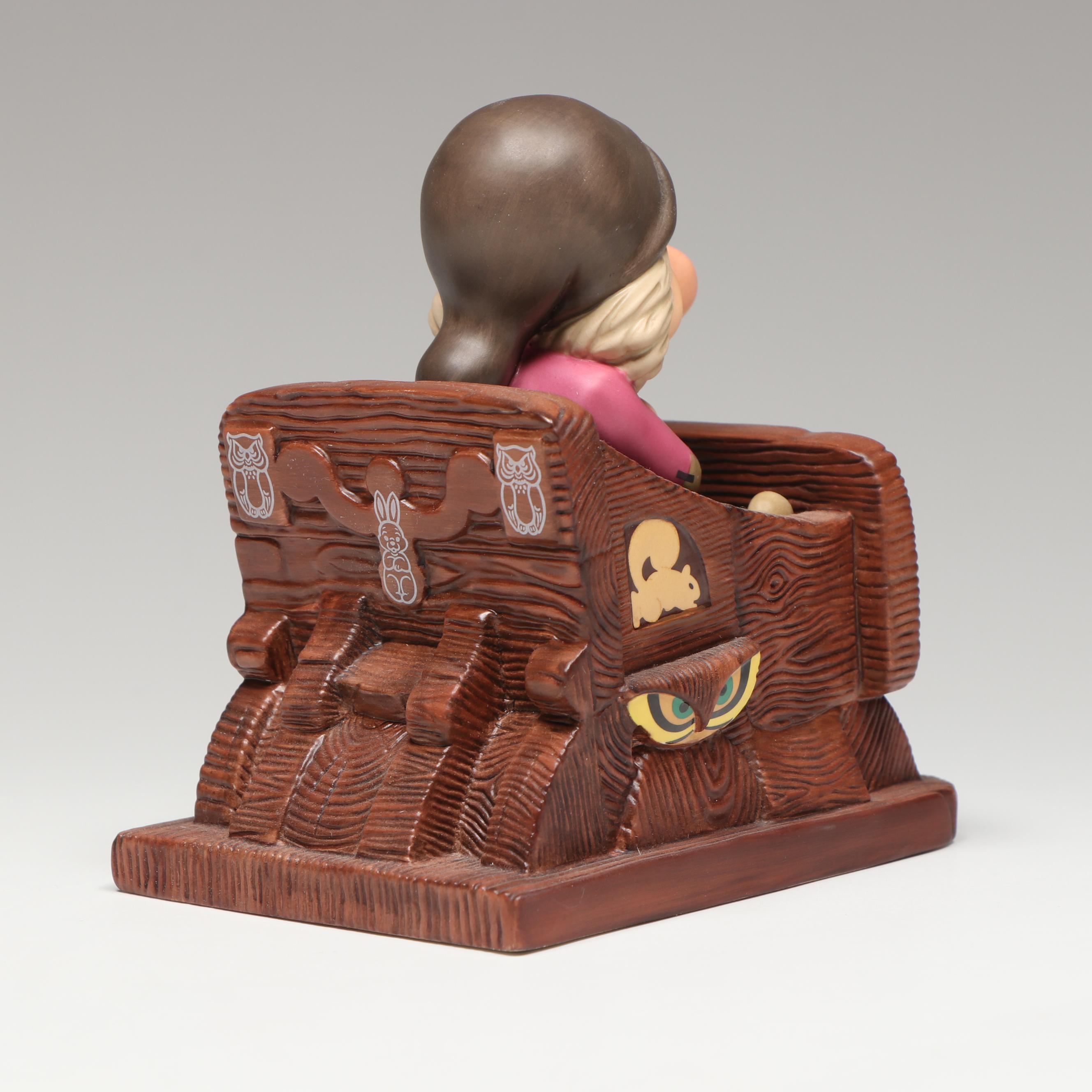 Disney Snow White "Hmph! I Ain't Scared" Fantasyland Porcelain Figurine, 2001