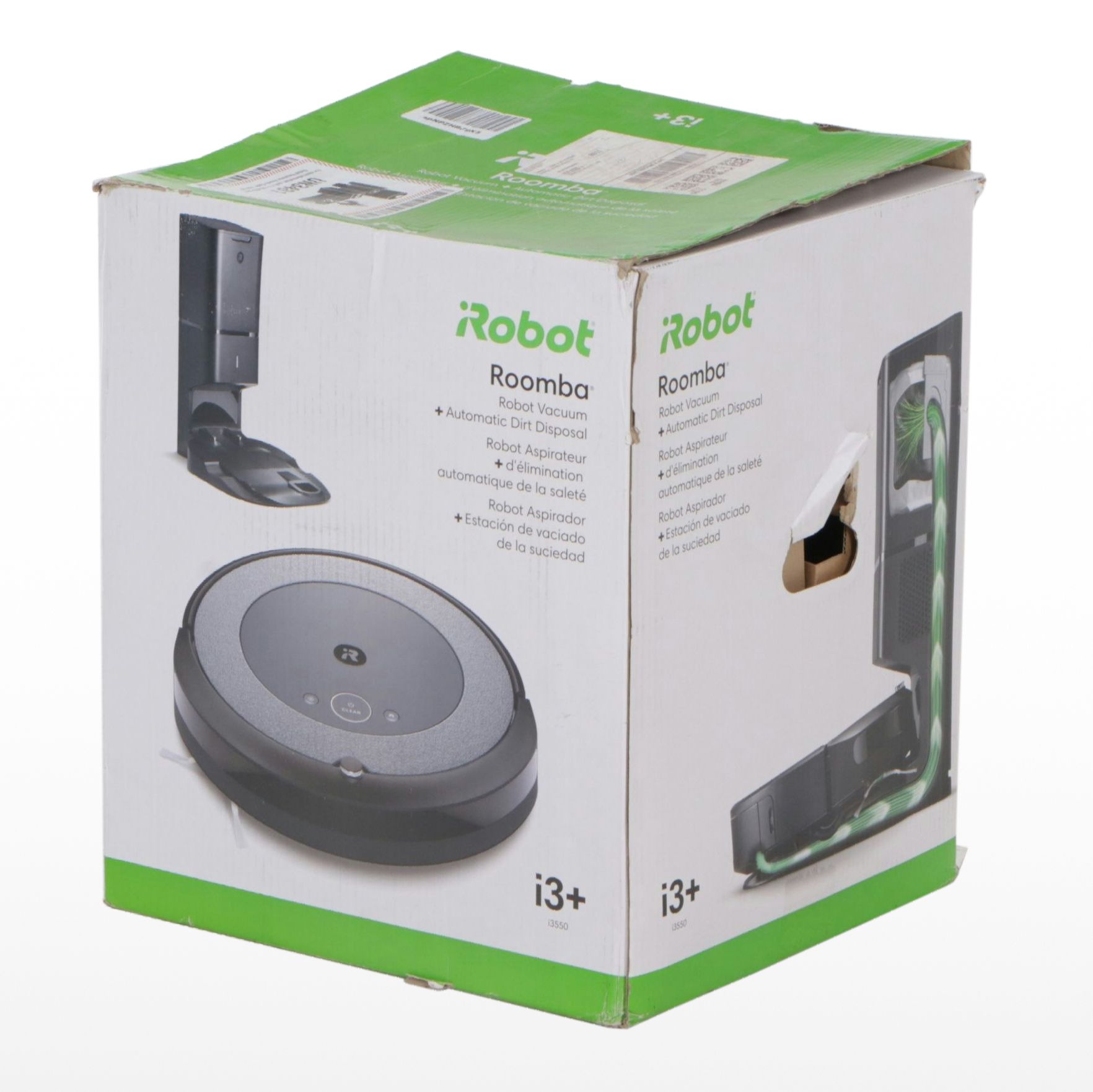 iRobot Roomba i3+ Robot Vacuum with Automatic Dirt Disposal