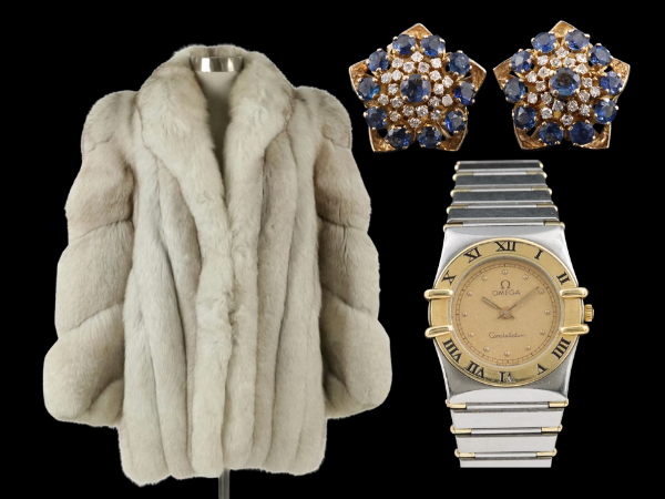 Vintage Fur Coats, Fashion & Jewelry