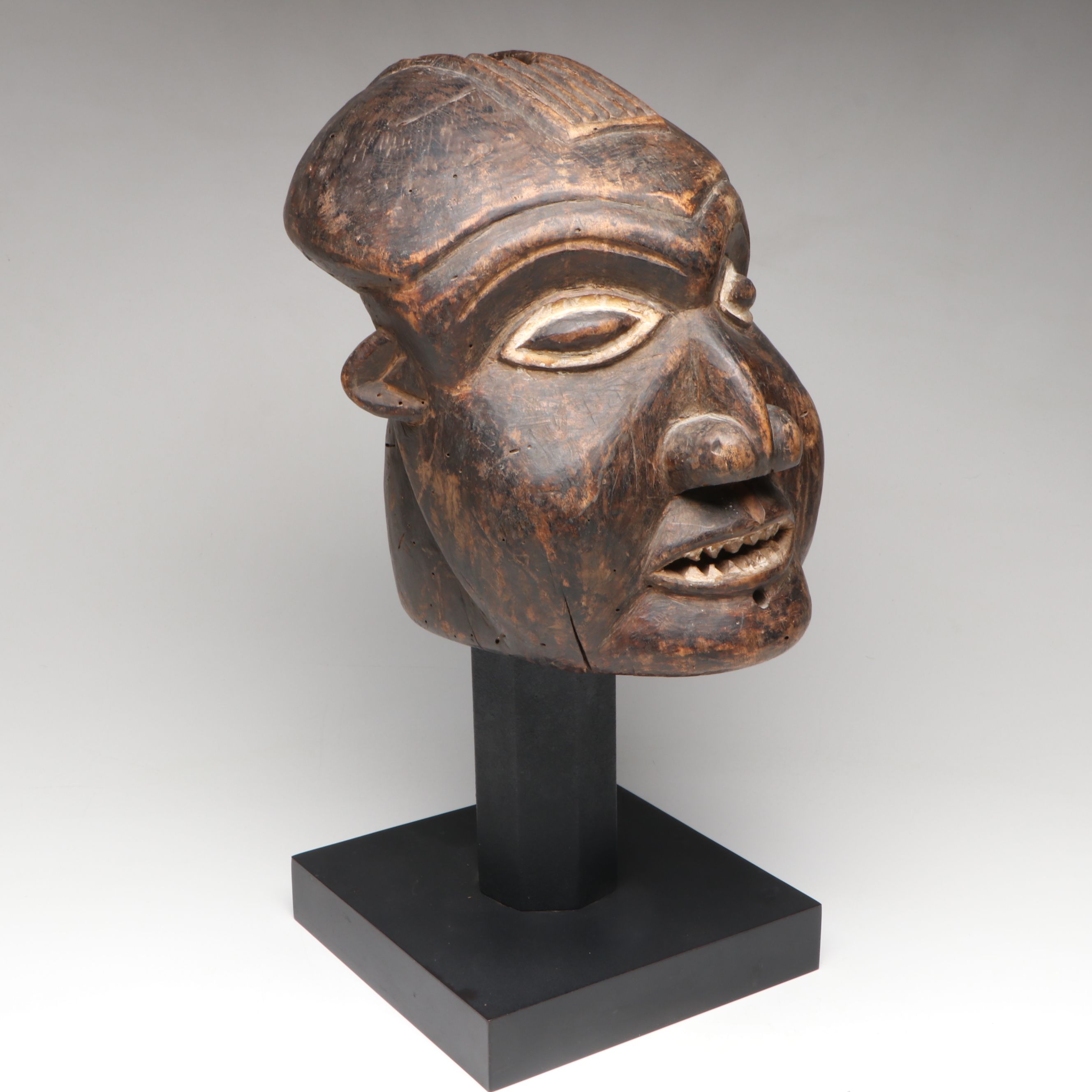 Cameroon Kom Peoples Bamum Helmet Mask