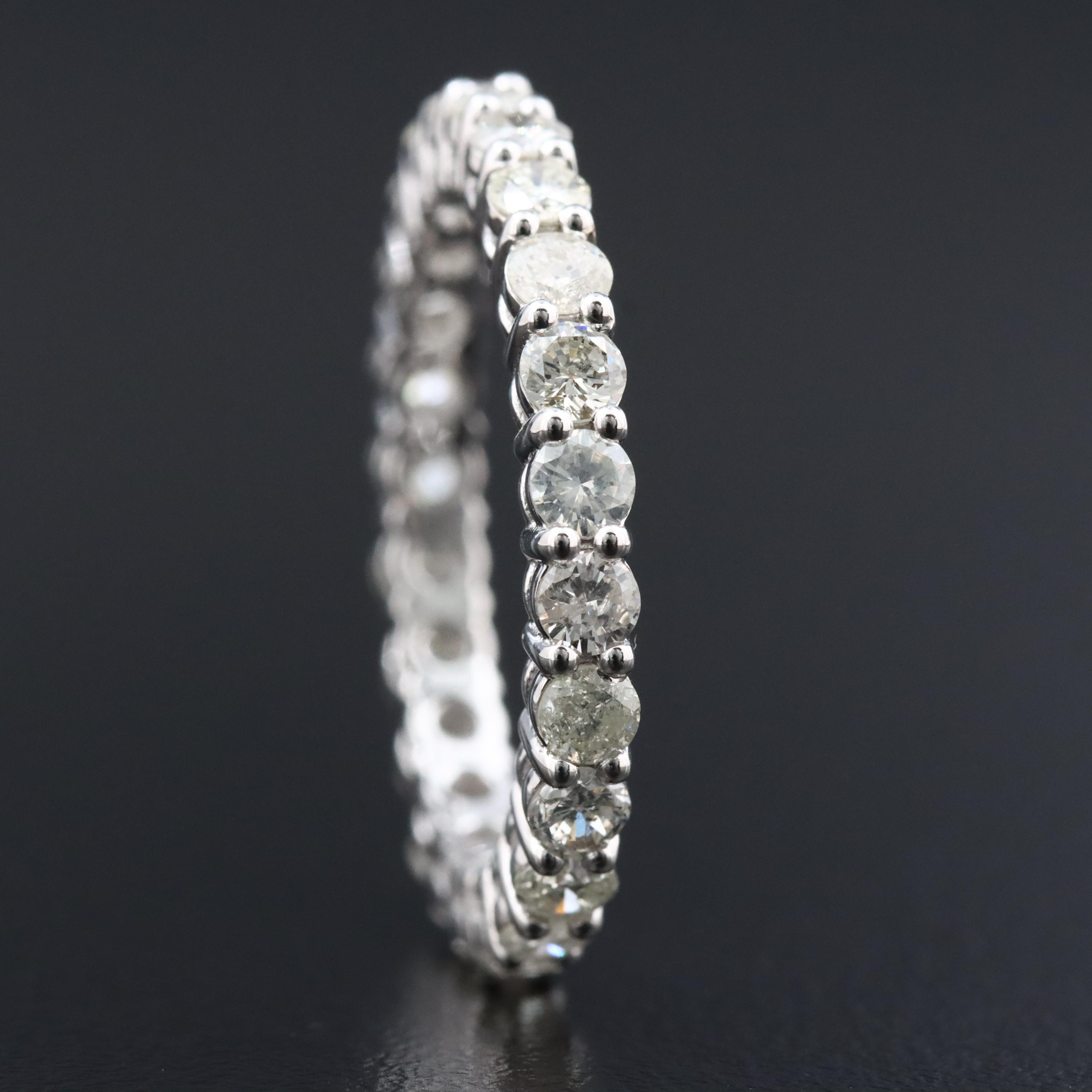 14K 1.48 CTW Diamond Eternity Band