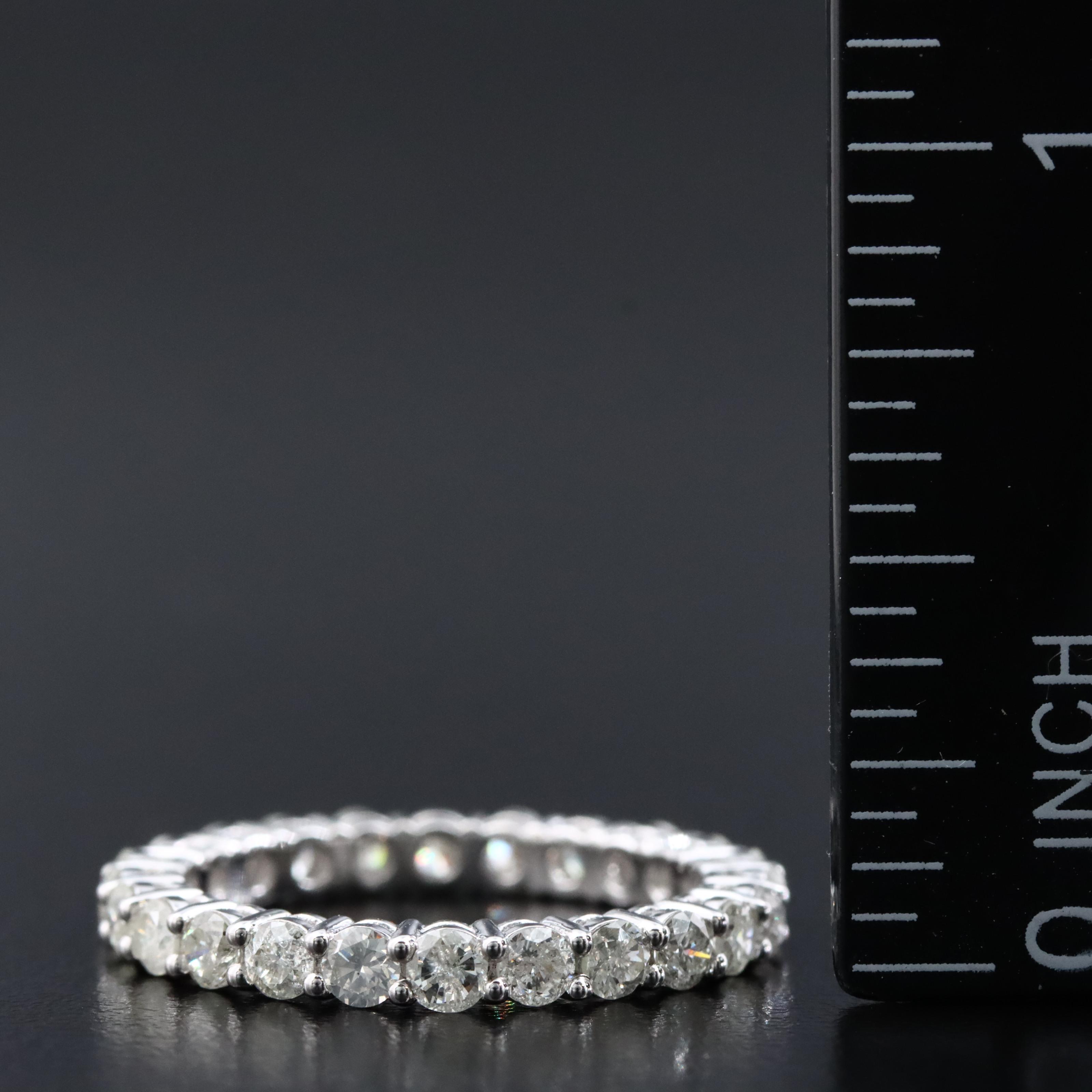 14K 1.48 CTW Diamond Eternity Band