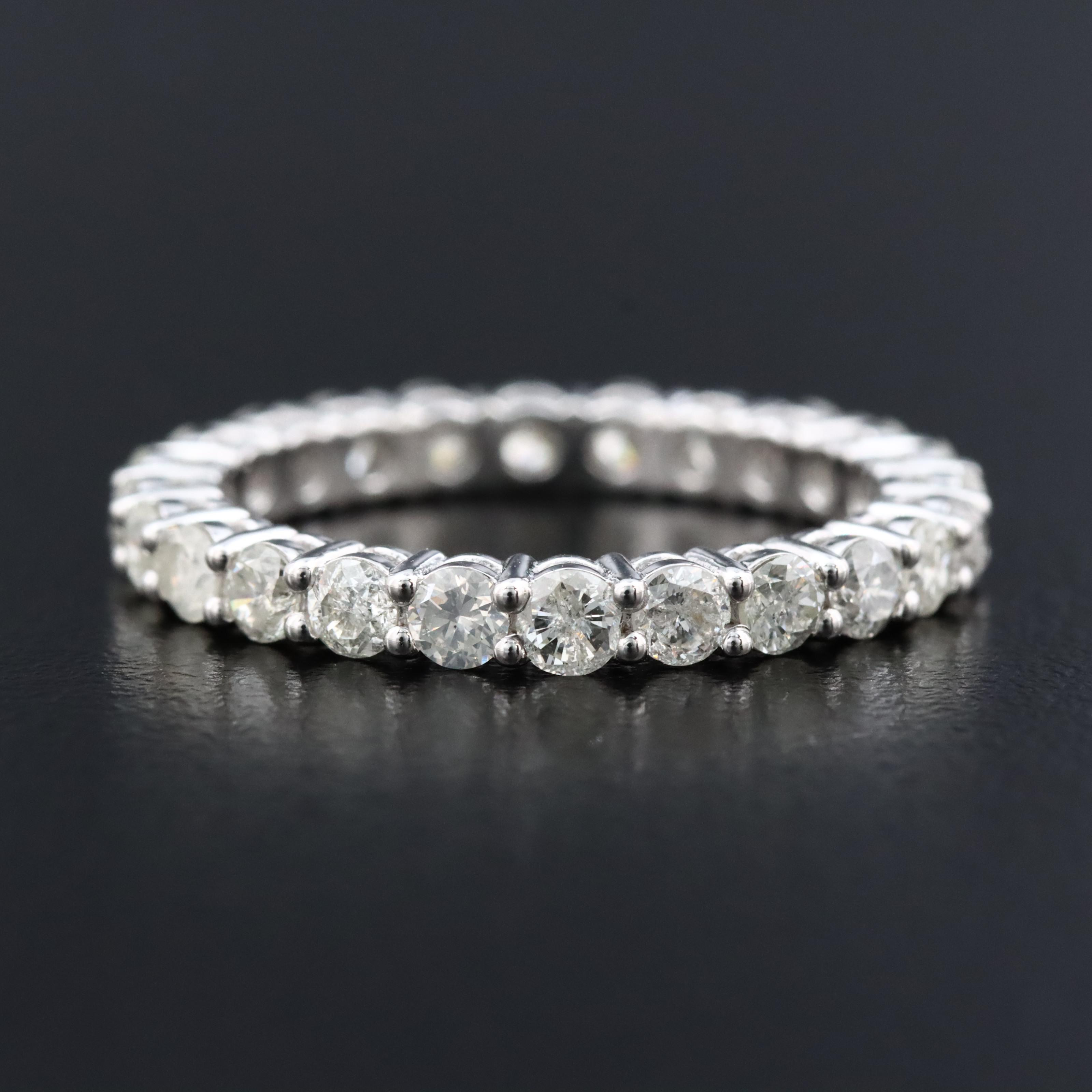 14K 1.48 CTW Diamond Eternity Band