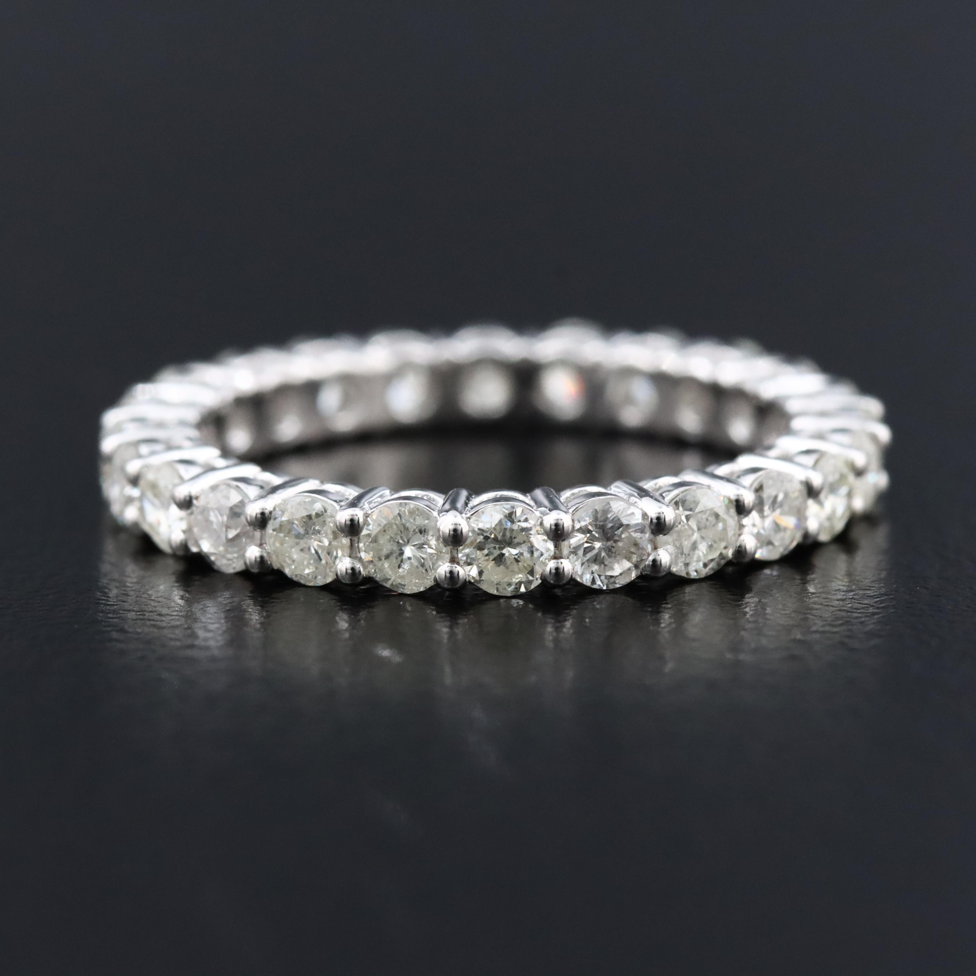 14K 1.48 CTW Diamond Eternity Band