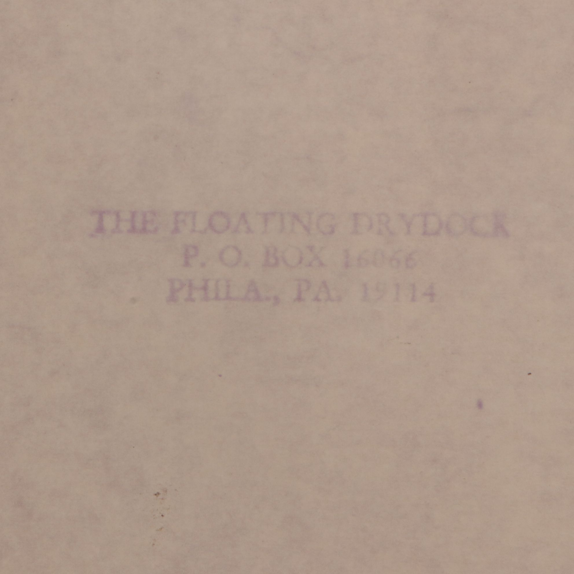 The Floating Drydock BB-38 Ship's Blueprint of Inboard & Outboard Profiles