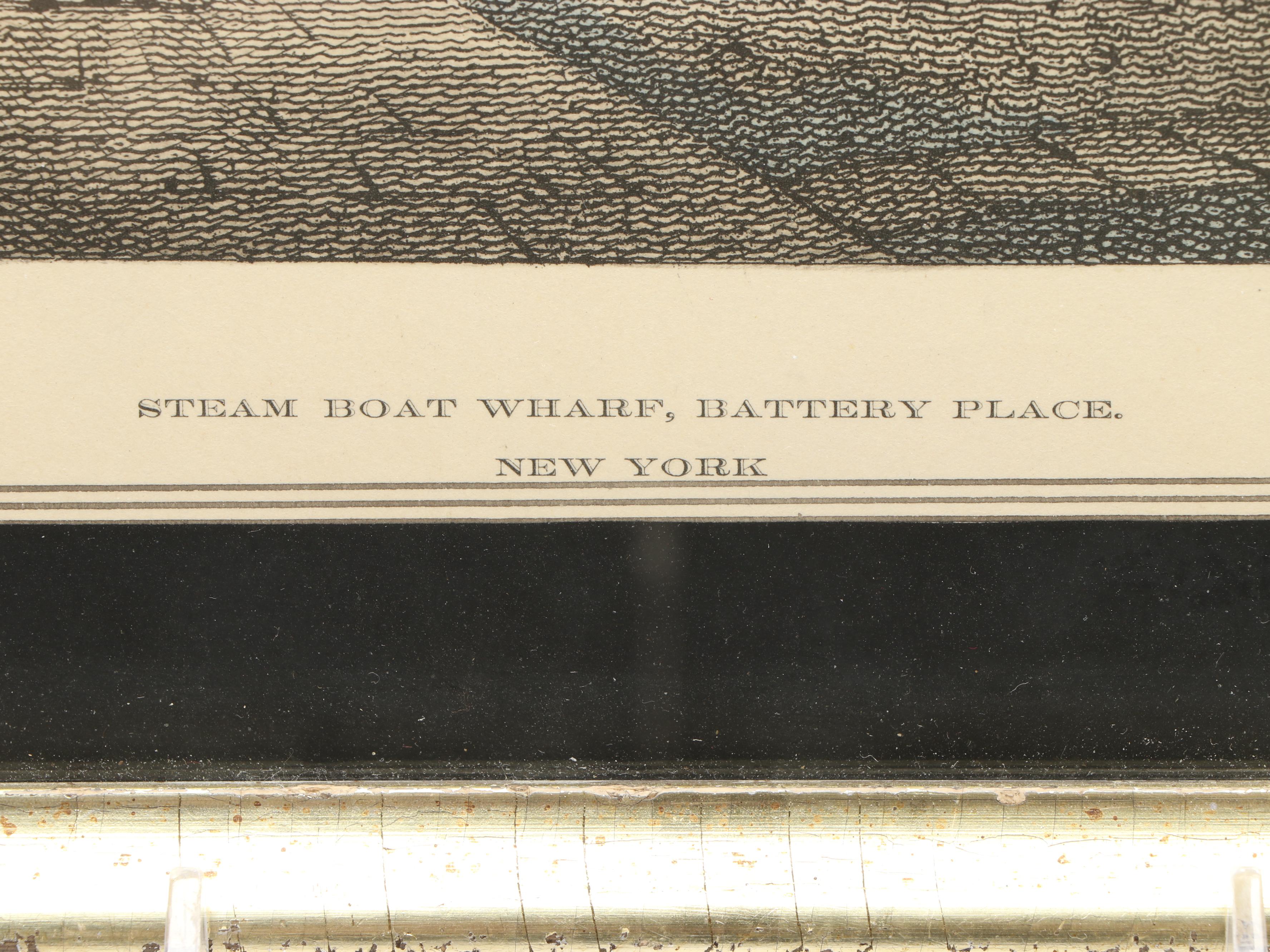 Pair of Hand-Colored Engravings Featuring Historic New York Sites, Mid-19th C.