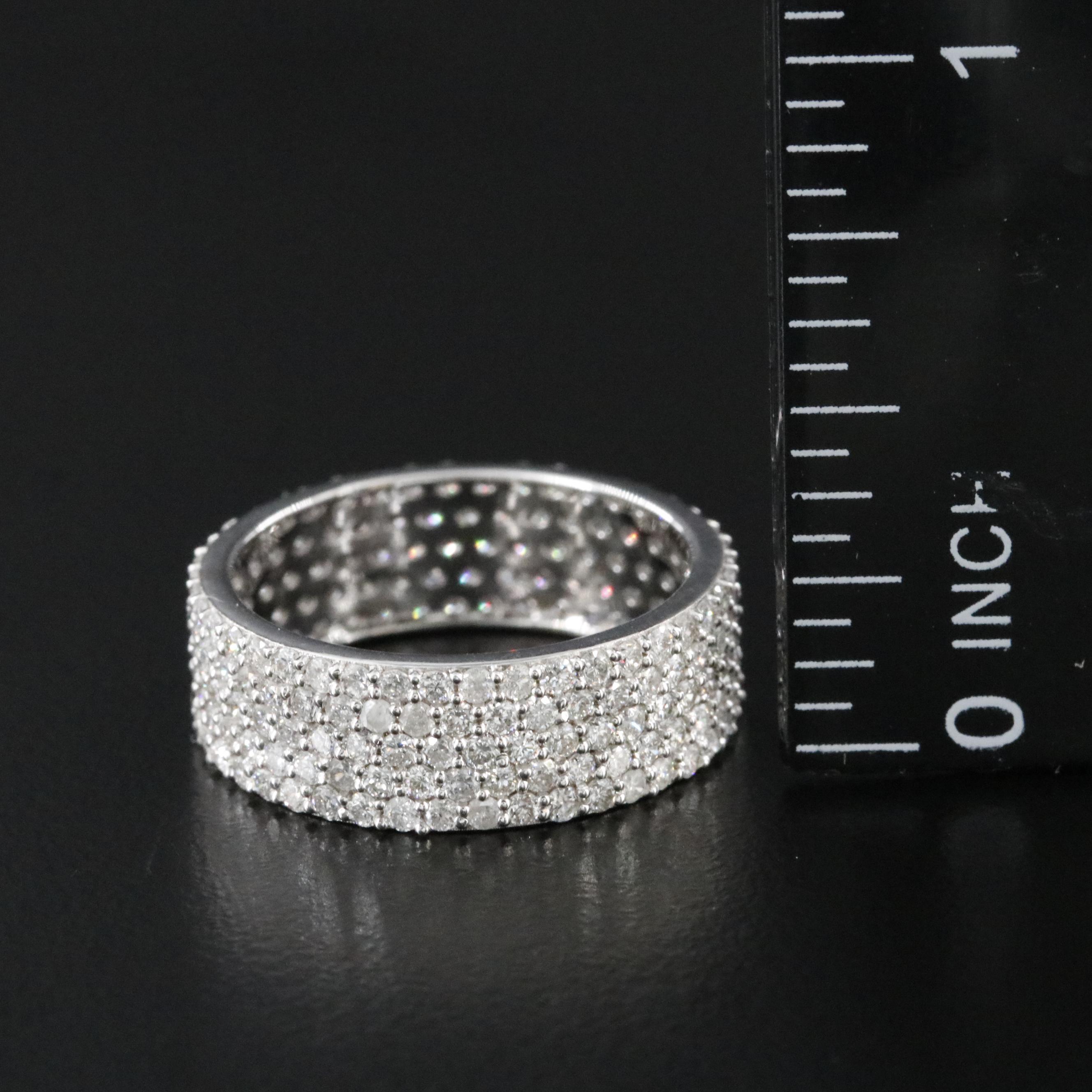 14K 2.03 CTW Diamond Eternity Band