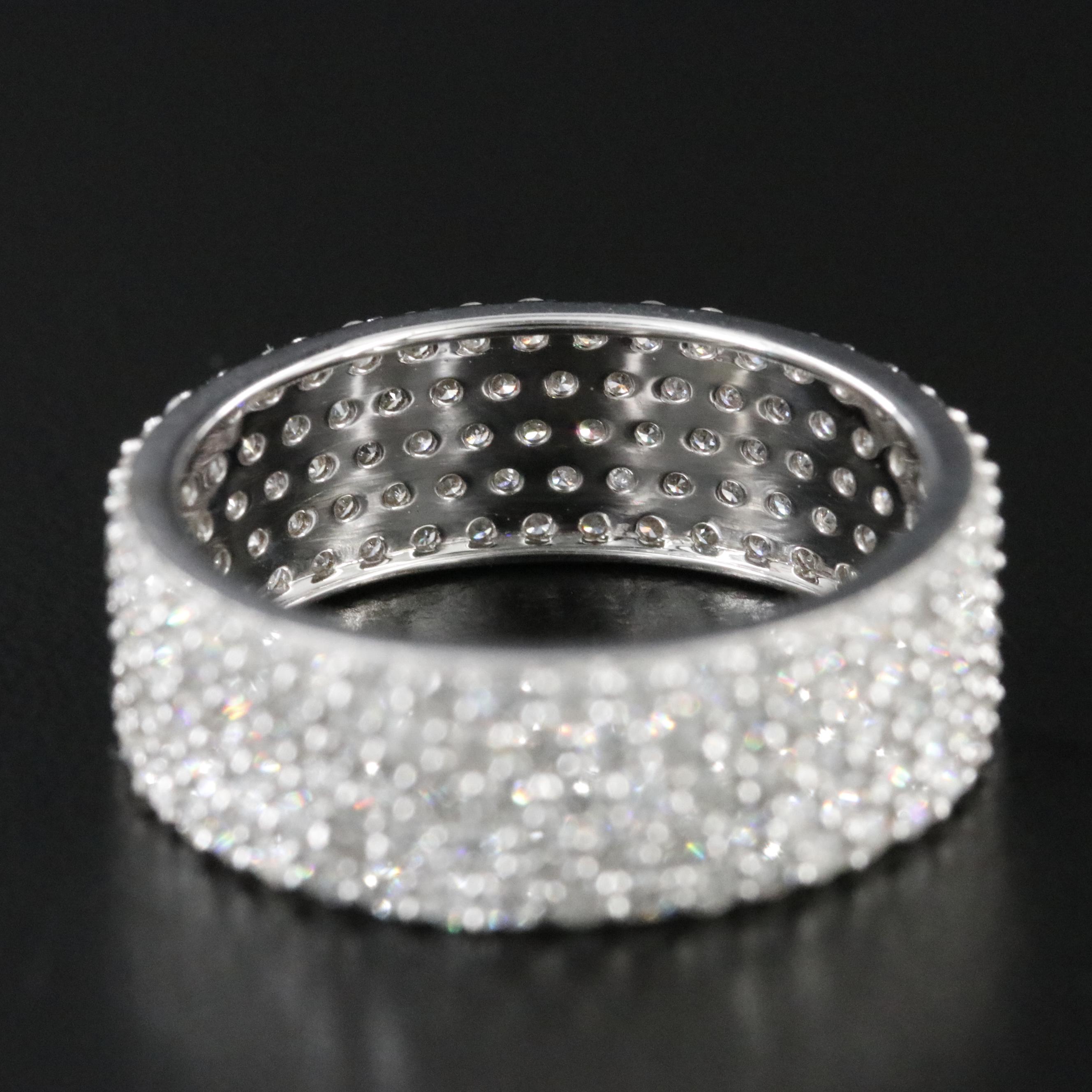 14K 2.03 CTW Diamond Eternity Band