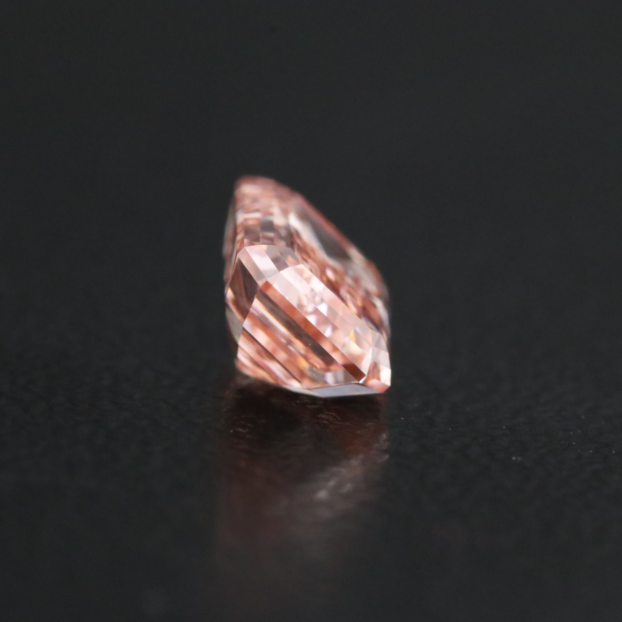 Loose 1.01 CT Lab Grown Fancy Pink Diamond with IGI Report
