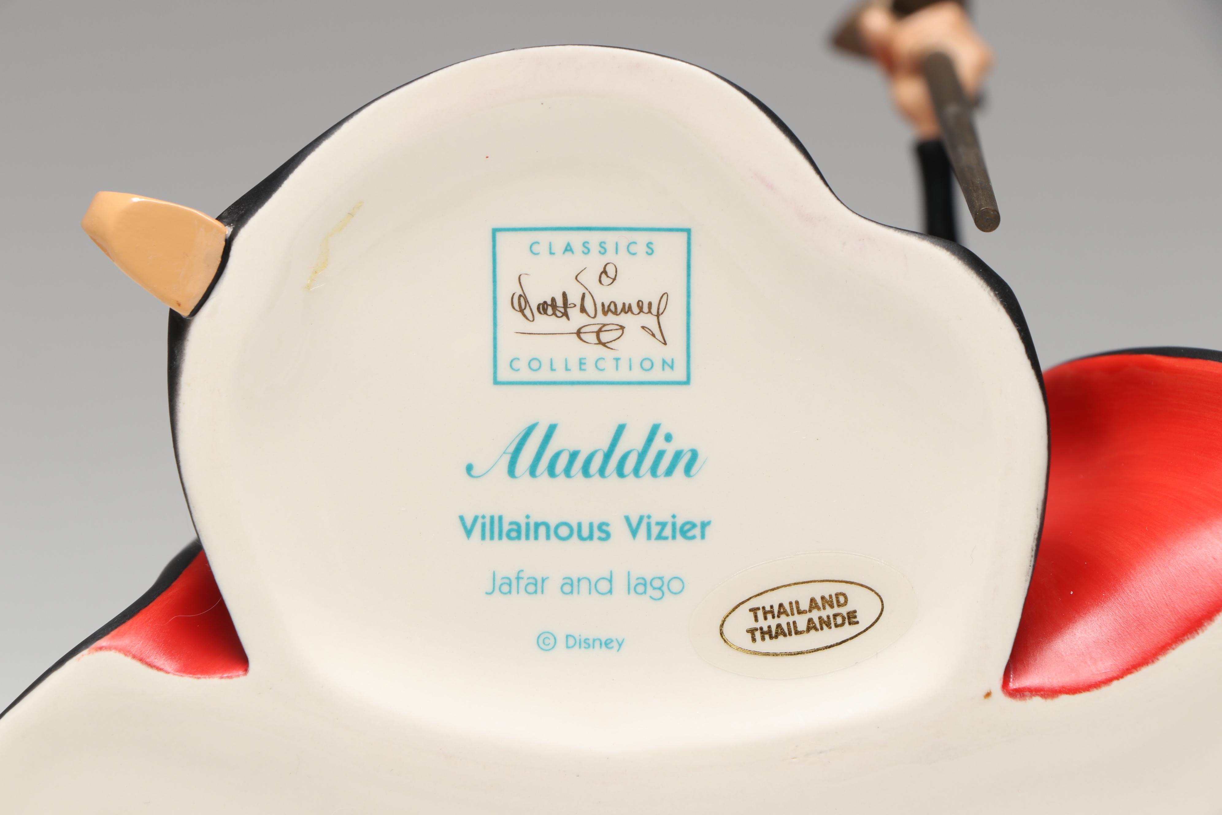 Disney Aladdin "Villainous Vizier" Limited Edition Porcelain Figurine, 2006