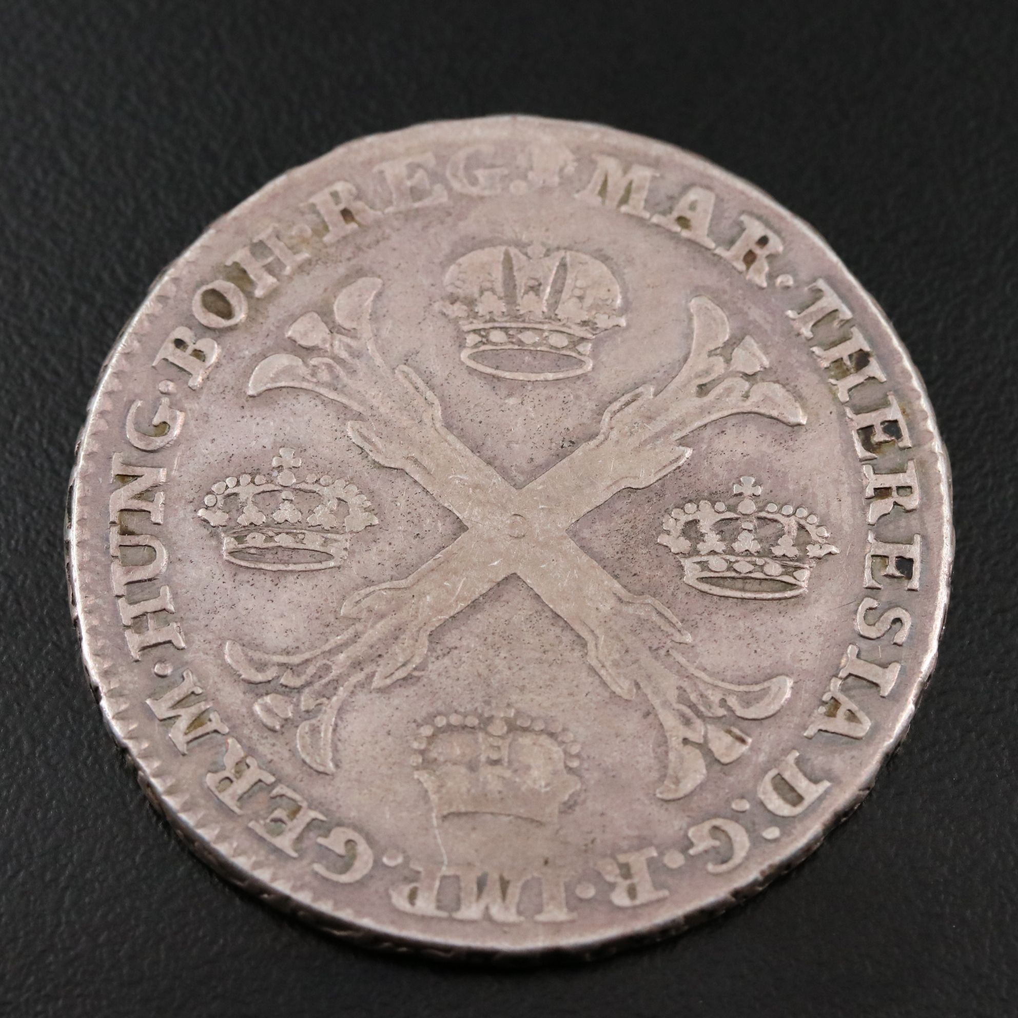 1767 Austrian Netherlands Kronenthaler, Struck for Maria Theresa