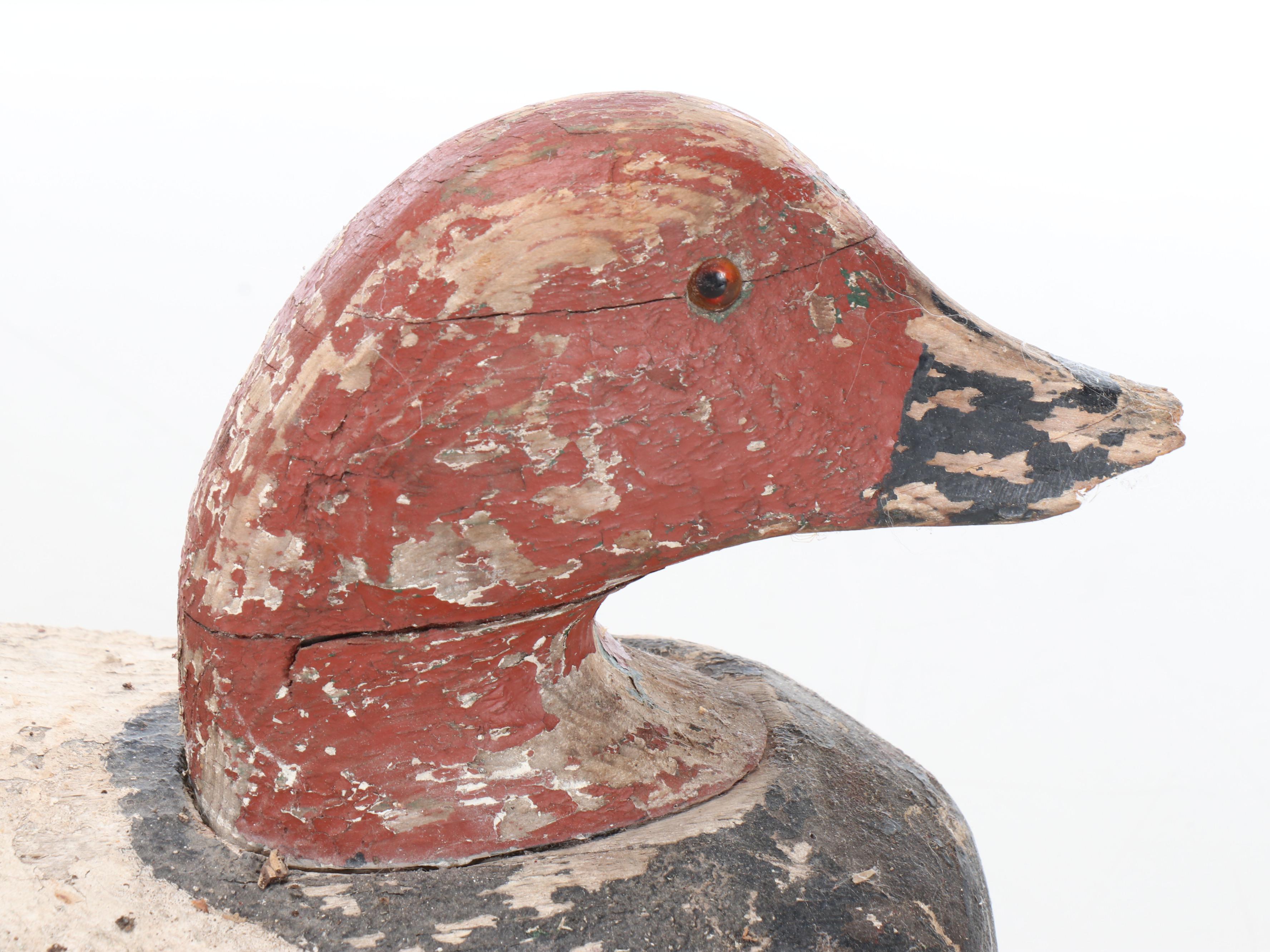 Rustic Handcrafted Wood Duck Decoys