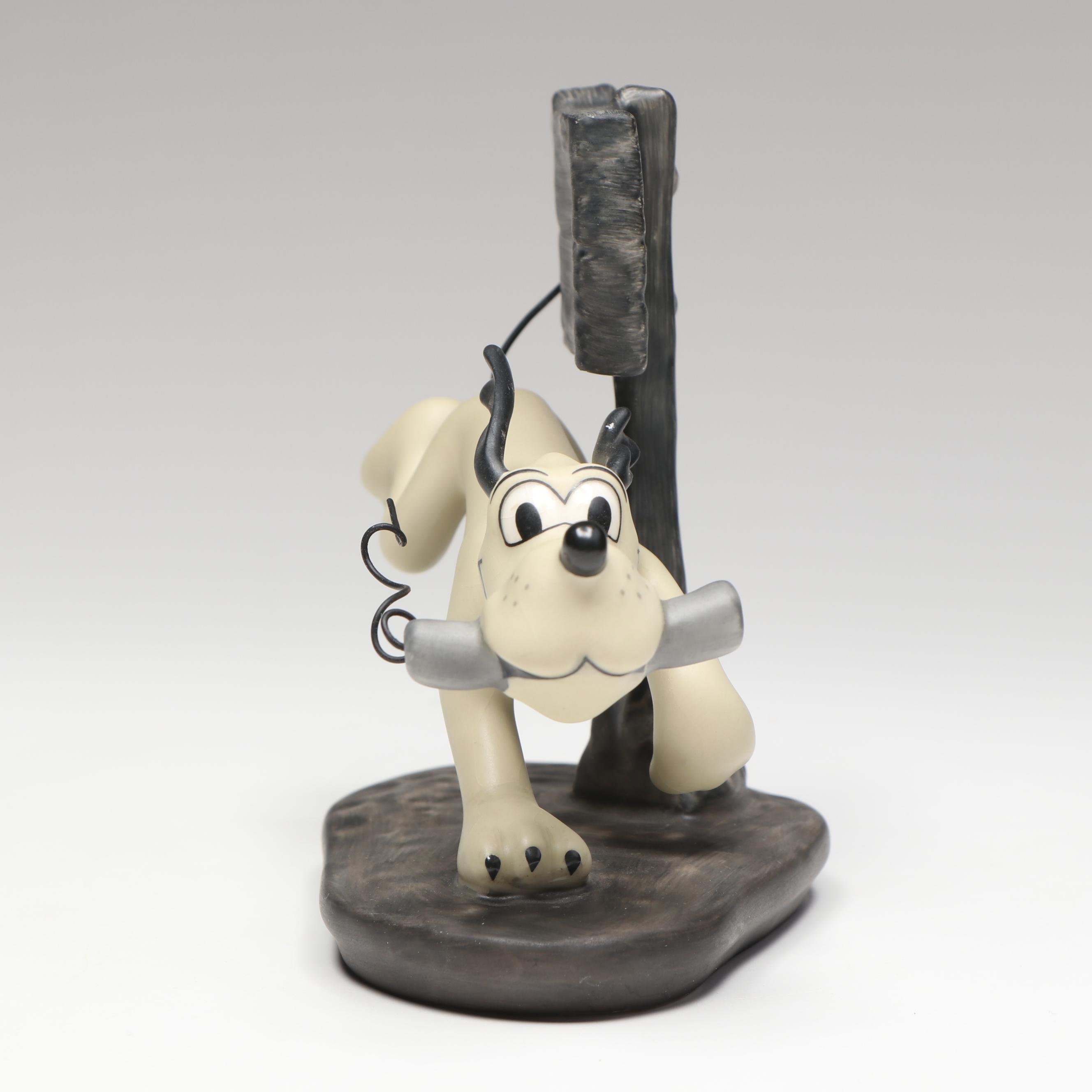 Dinsey The Delivery Boy "Dynamite Dog" Porcelain Figurine, 1993-1997