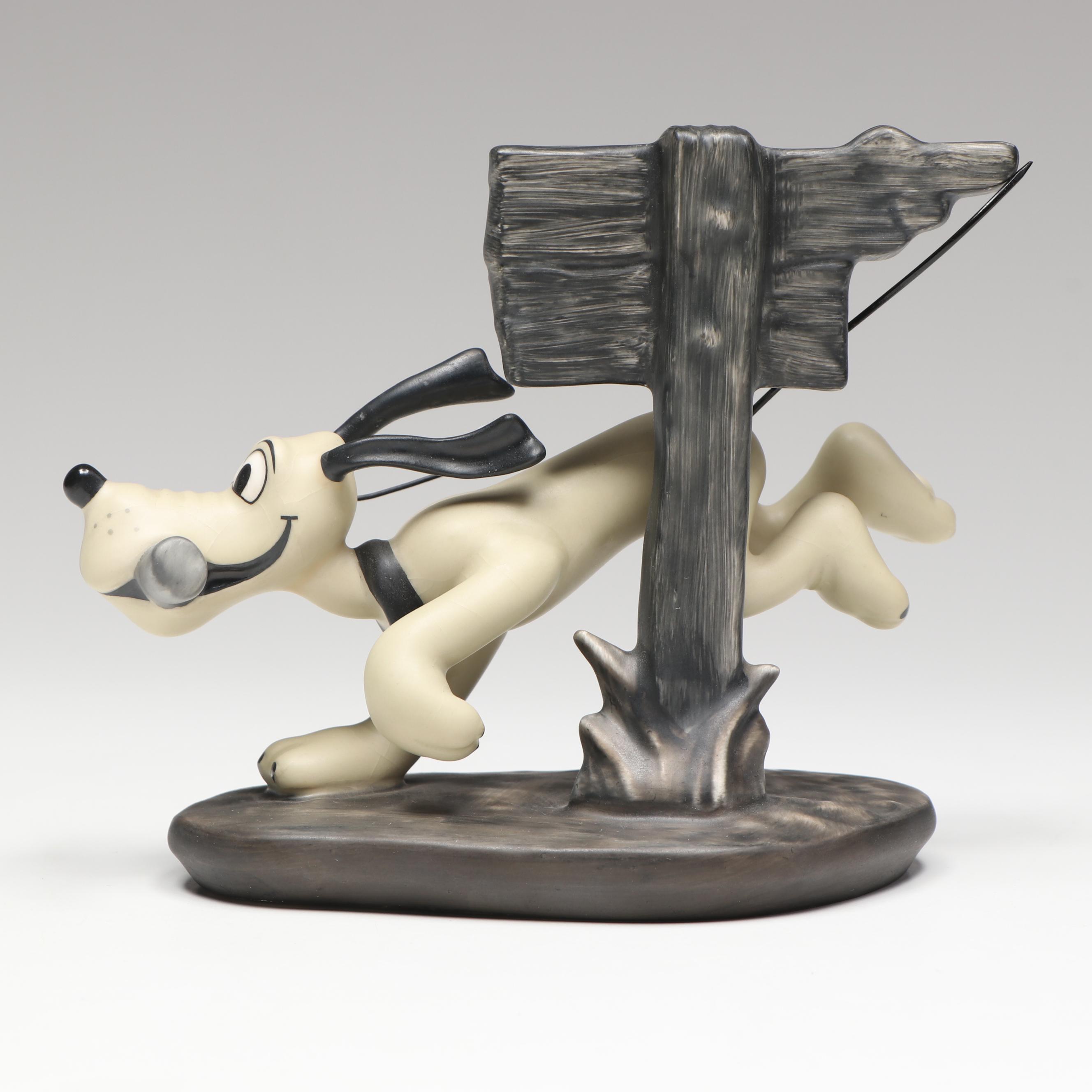 Dinsey The Delivery Boy "Dynamite Dog" Porcelain Figurine, 1993-1997