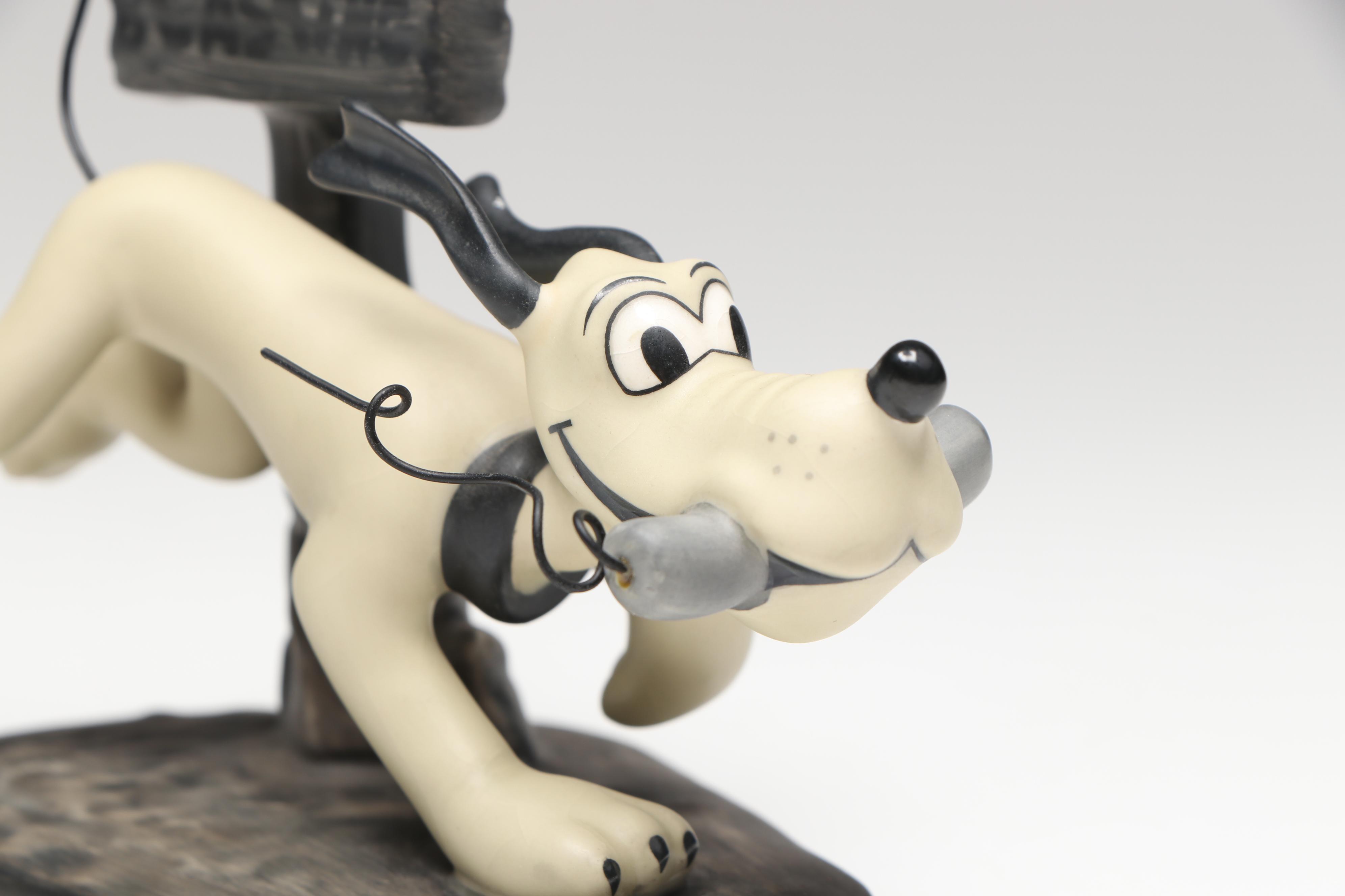 Dinsey The Delivery Boy "Dynamite Dog" Porcelain Figurine, 1993-1997