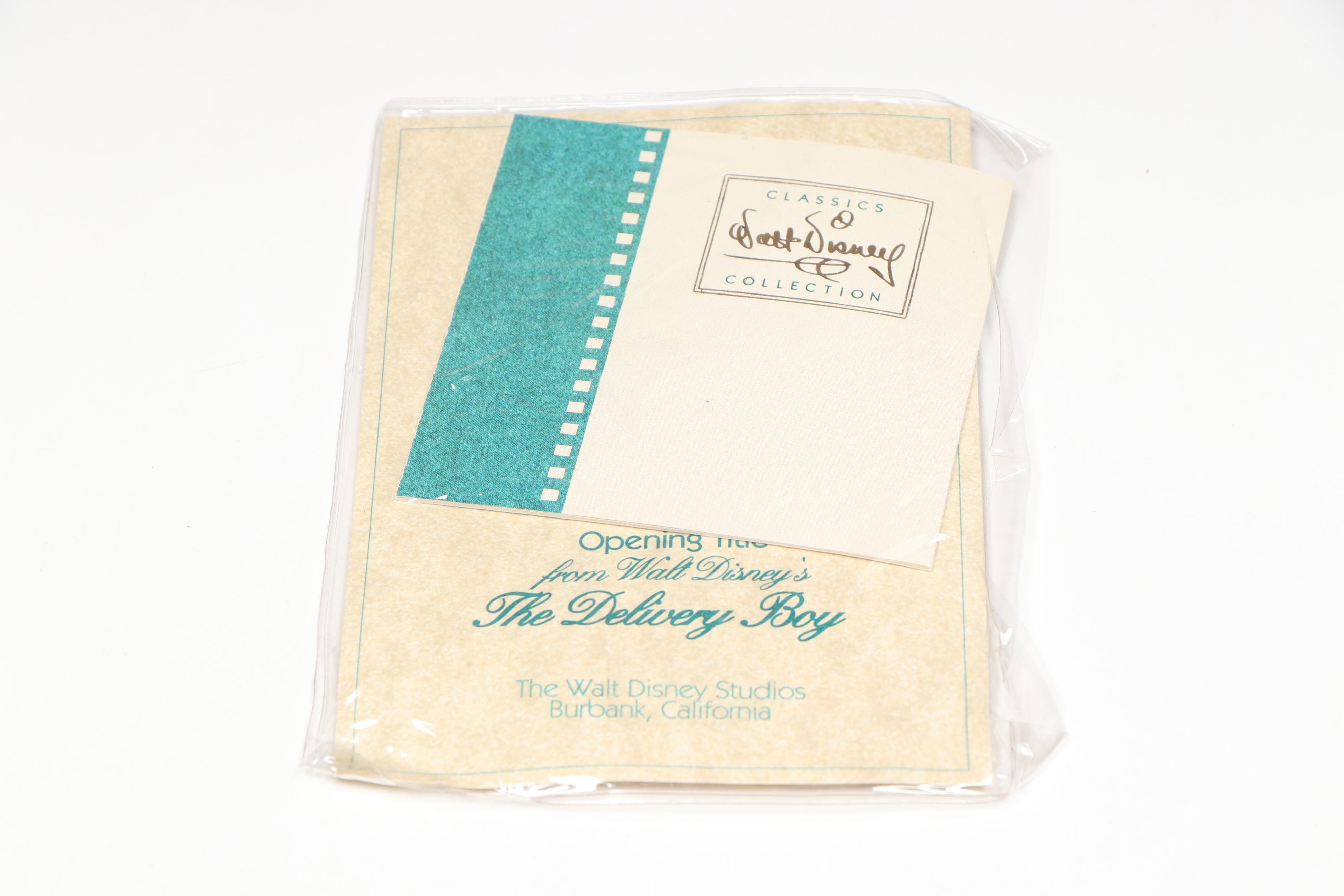 Dinsey The Delivery Boy "Dynamite Dog" Porcelain Figurine, 1993-1997