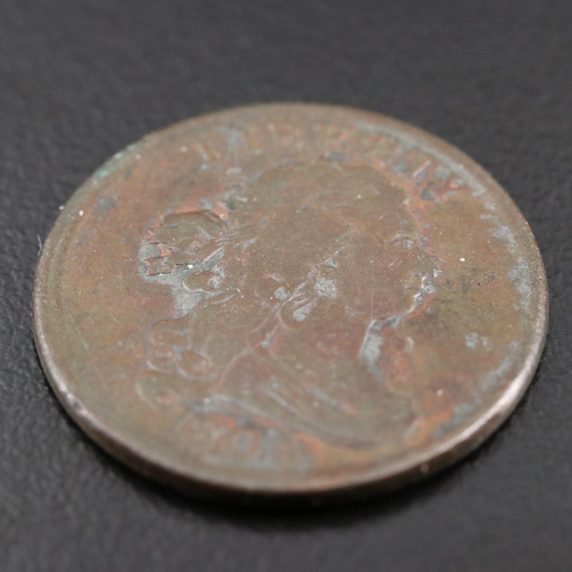 1804 Plain Four Stemless Draped Bust Half Cent