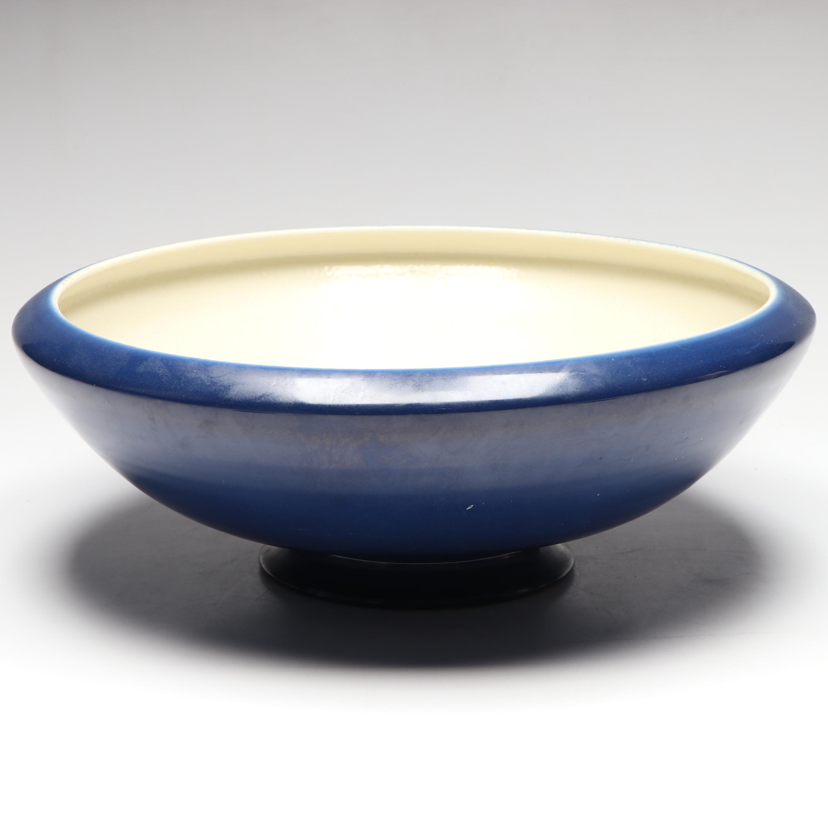 Rookwood Pottery Blue Console Bowl, 1921